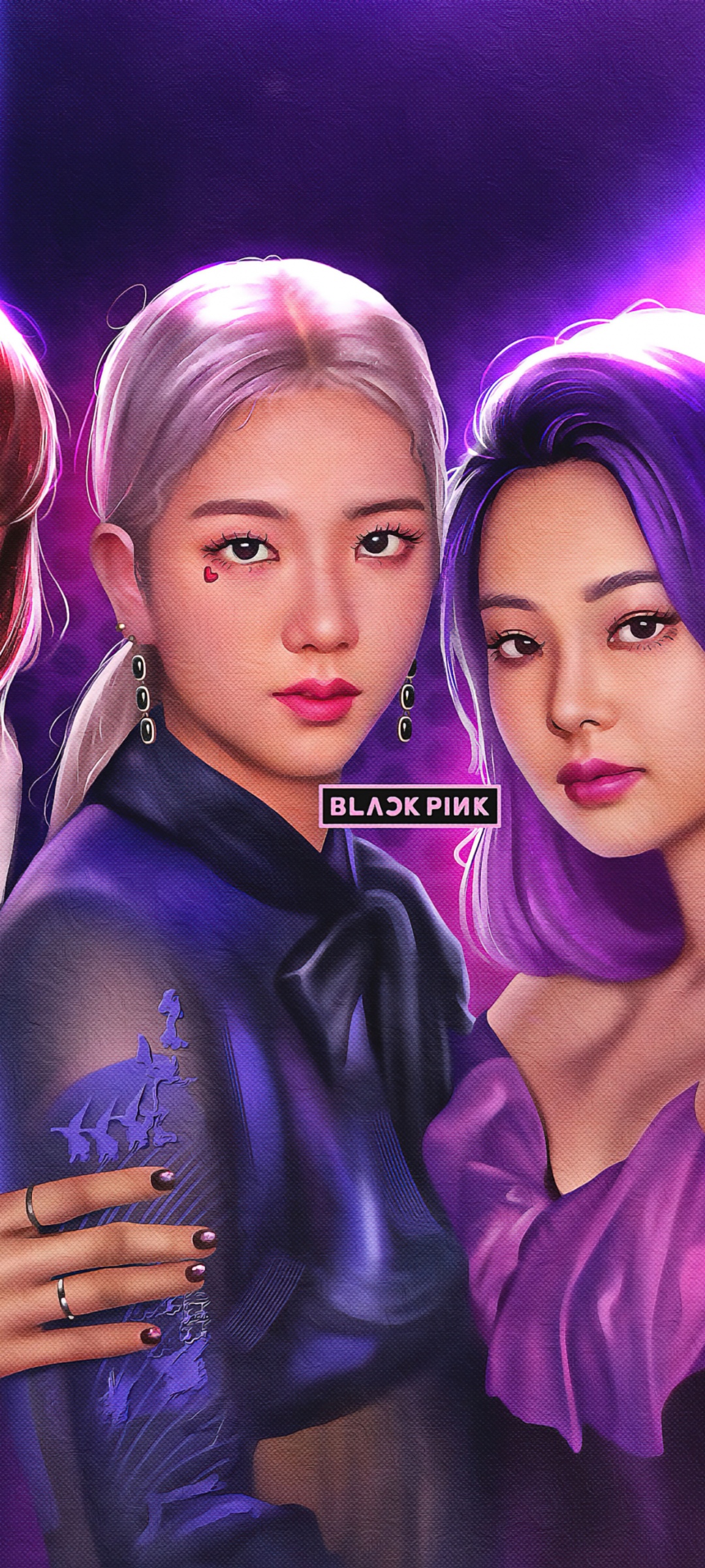 Lisa Wallpaper 4K, Jisoo, Jennie, Rose, Blackpink, Artwork, Music