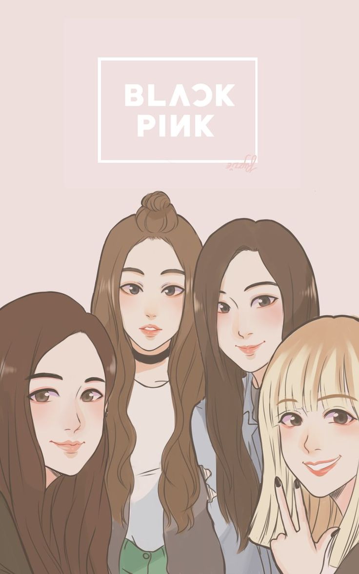 Embedded. Fan art, Blackpink poster, Anime
