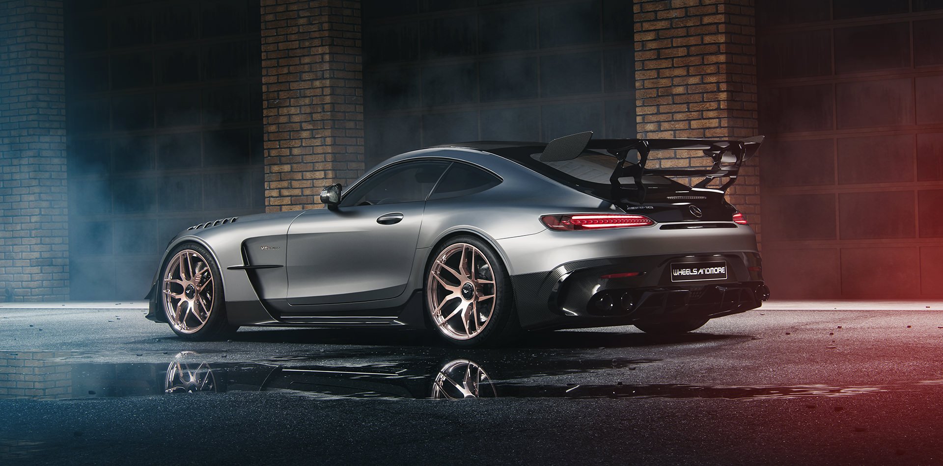 Mercedes AMG GT Black Series Looks Even Better With A Set Of Underdock Rims