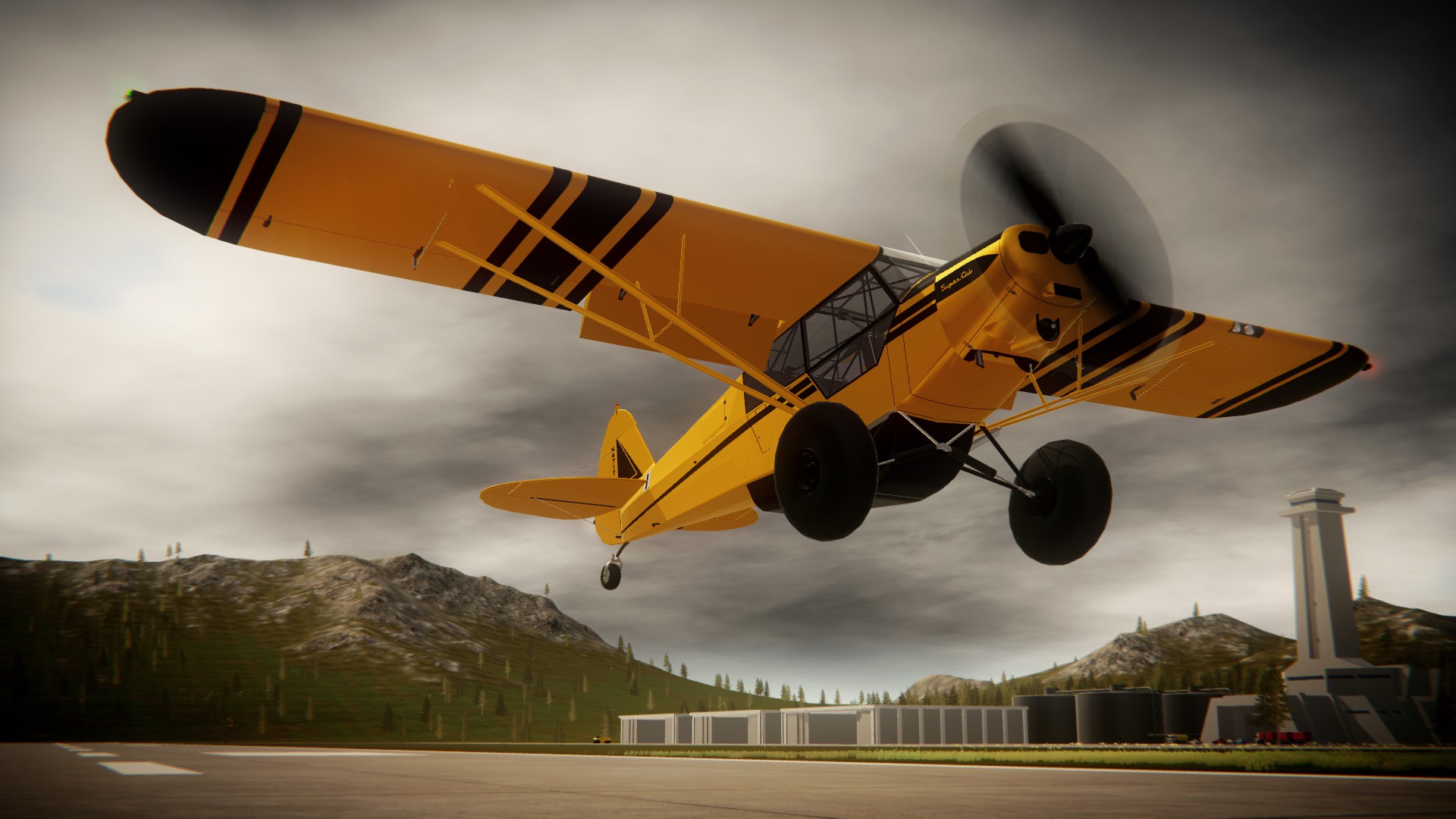SimplePlanes. The Iconic Bush Plane, The Piper PA 18 Super Cub!. Also I Swear I've Only Made One Of These Before, A Long Time Ago, And It Was A