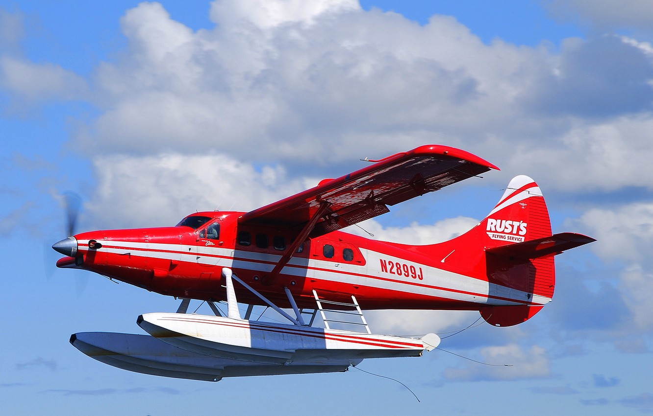 Wallpaper The Sky, Easy, The Plane, Single Engine, Turboprop, DHC 3 Turbo Otter Image For Desktop, Section авиация