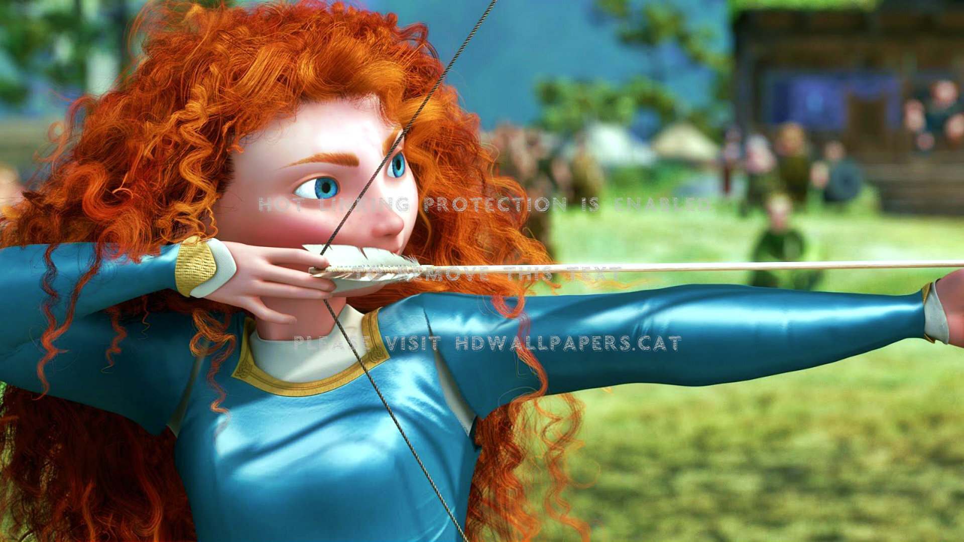 princess merida disney redhead scotland