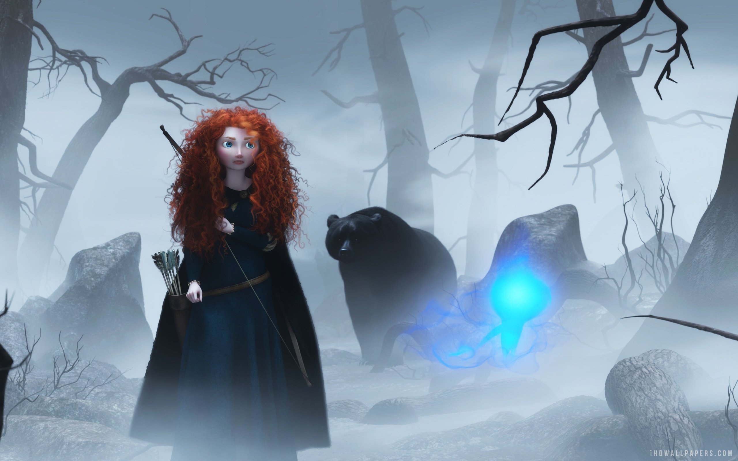 Merida Brave With The Lights HD Wallpaper