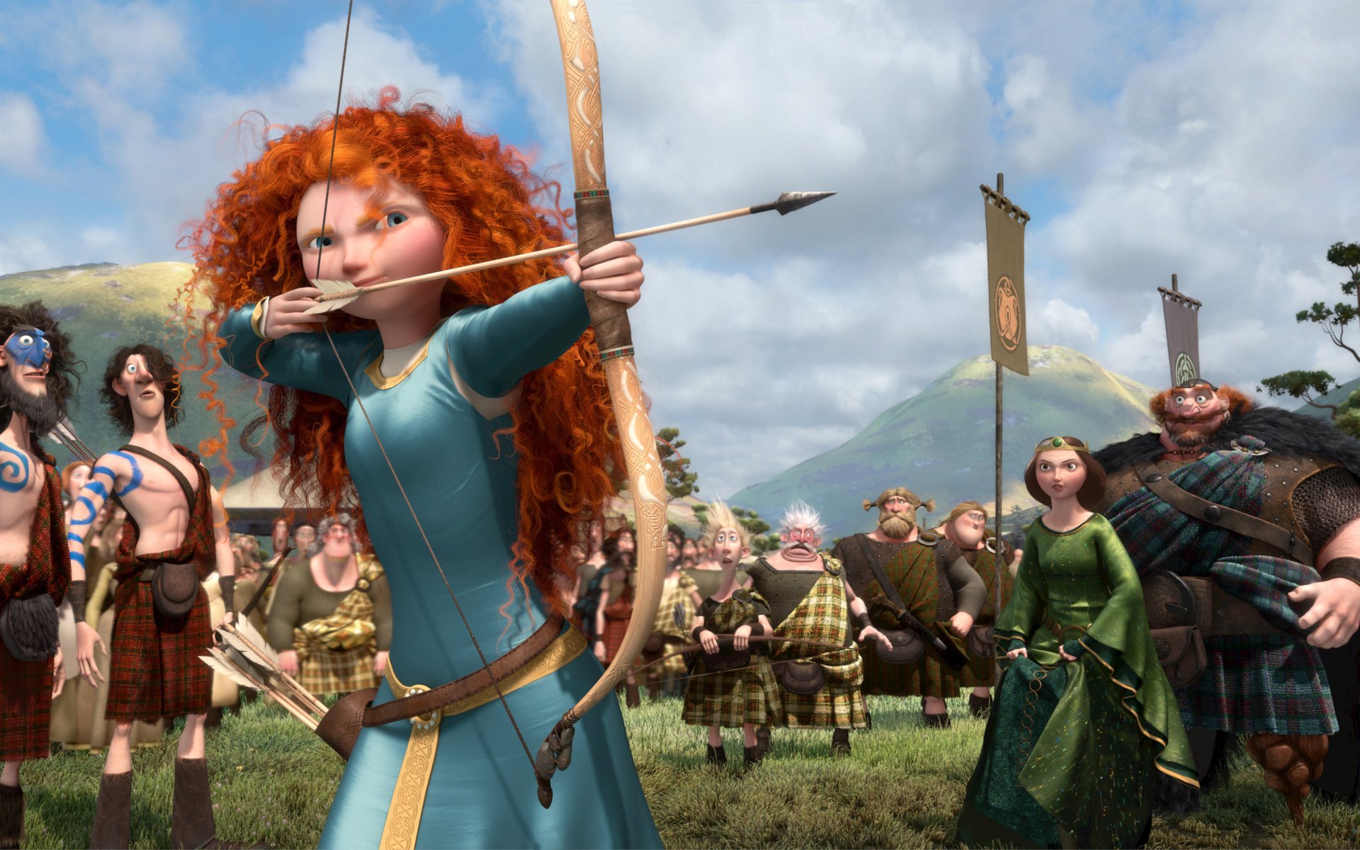 Merida (Brave) HD Wallpaper and Background Image