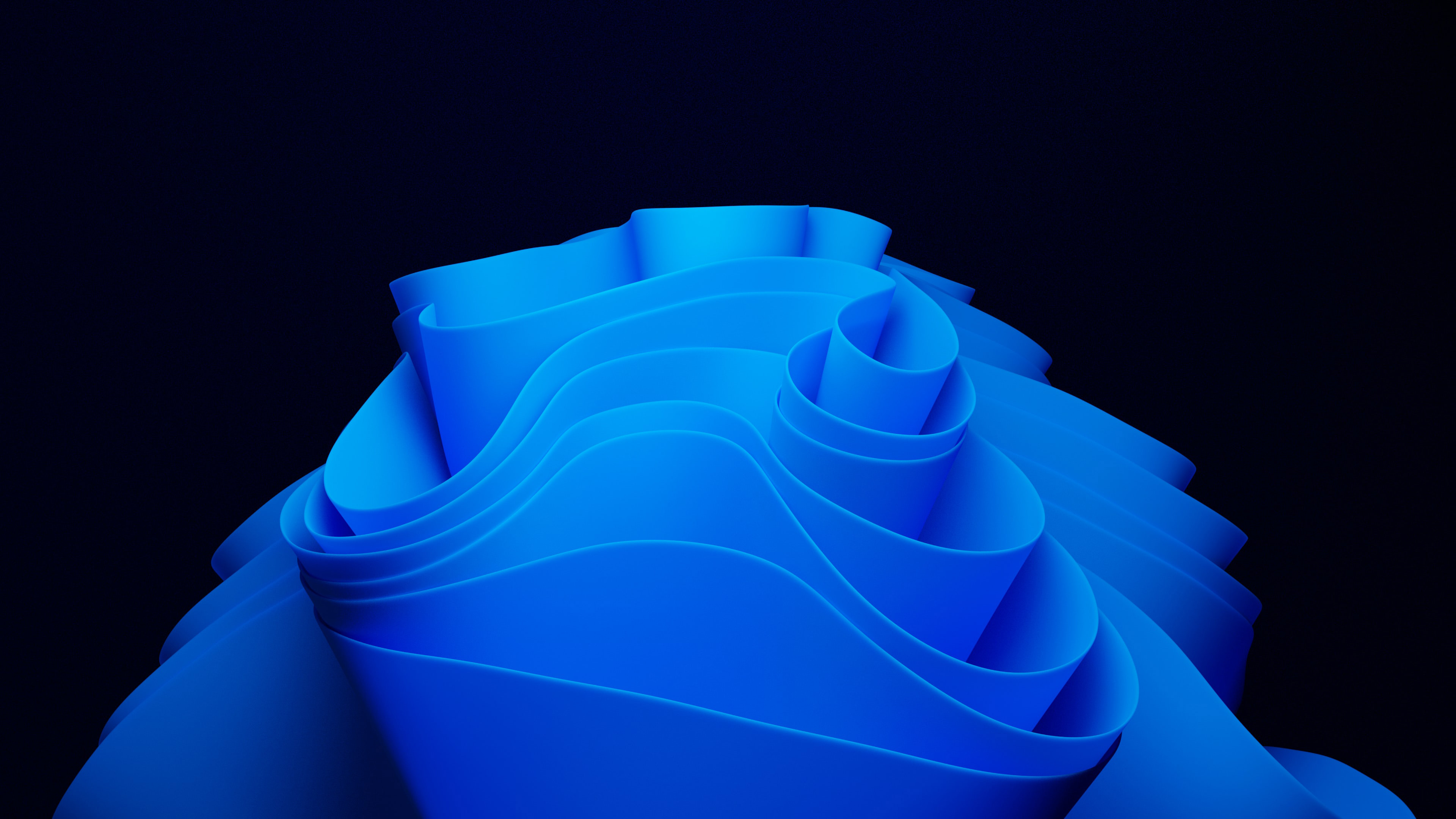 Black Background 4K HD Windows 11