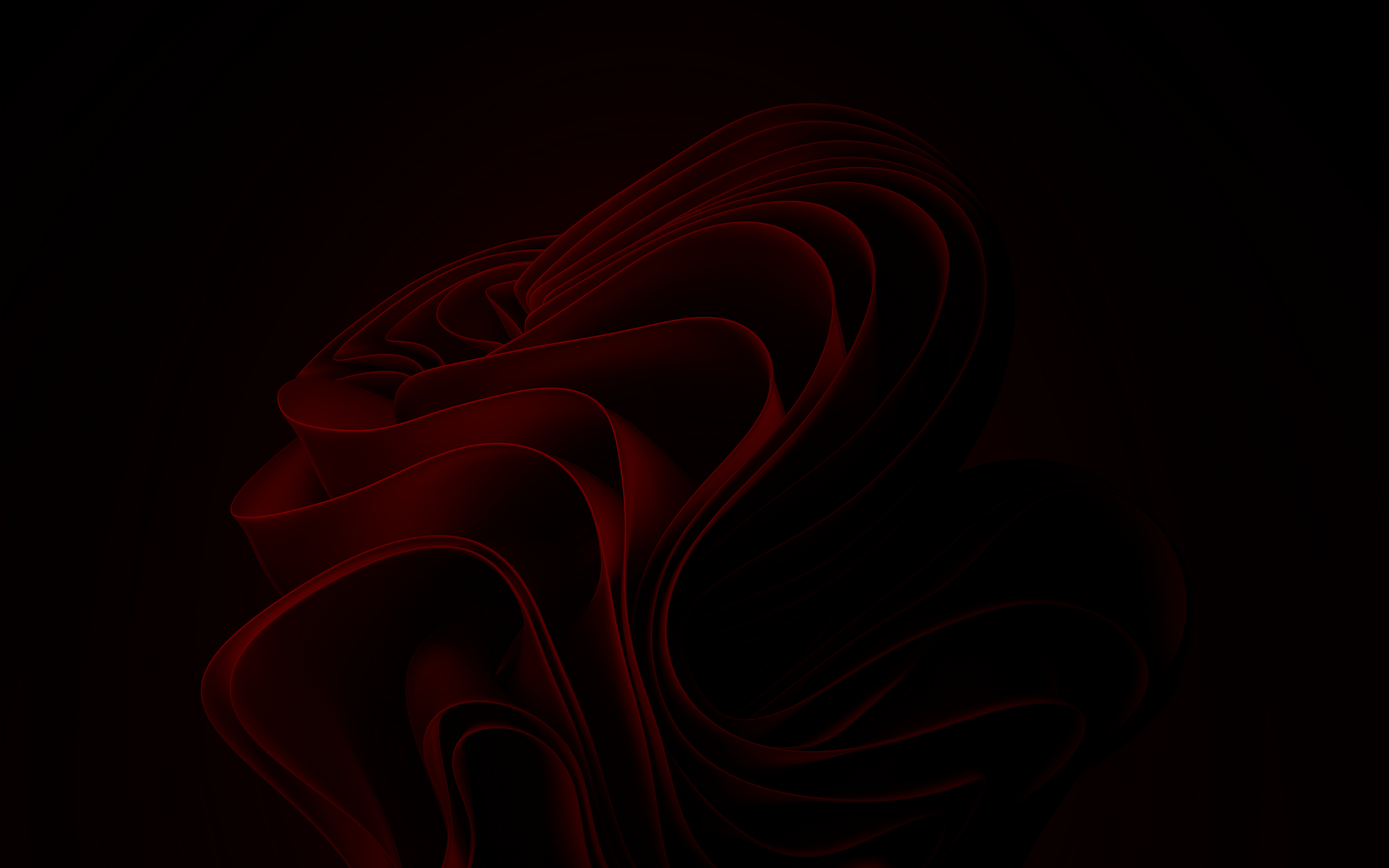 Windows 11 Wallpaper 4K, Red abstract, Stock