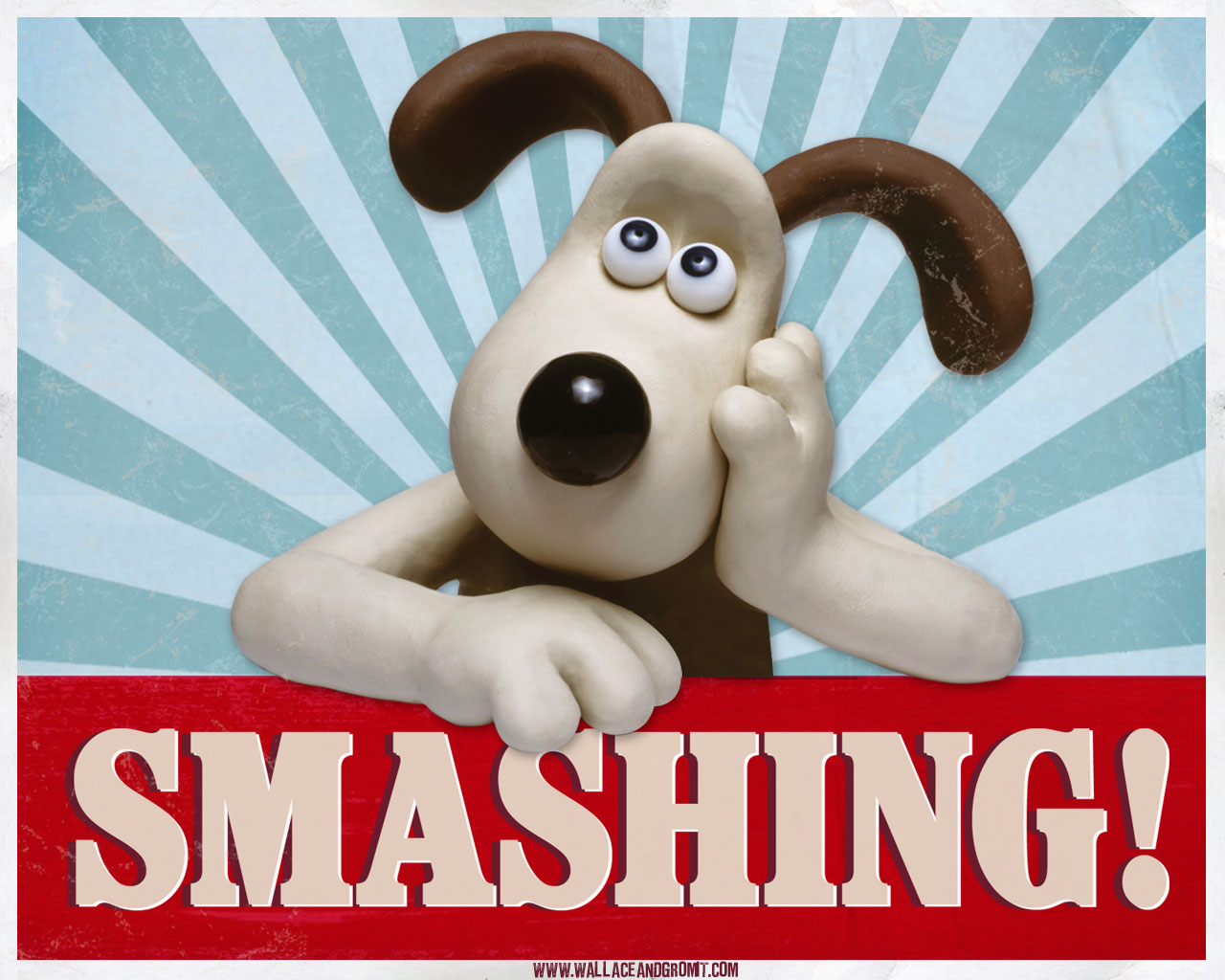 Wallpaper. Wallace and Gromit