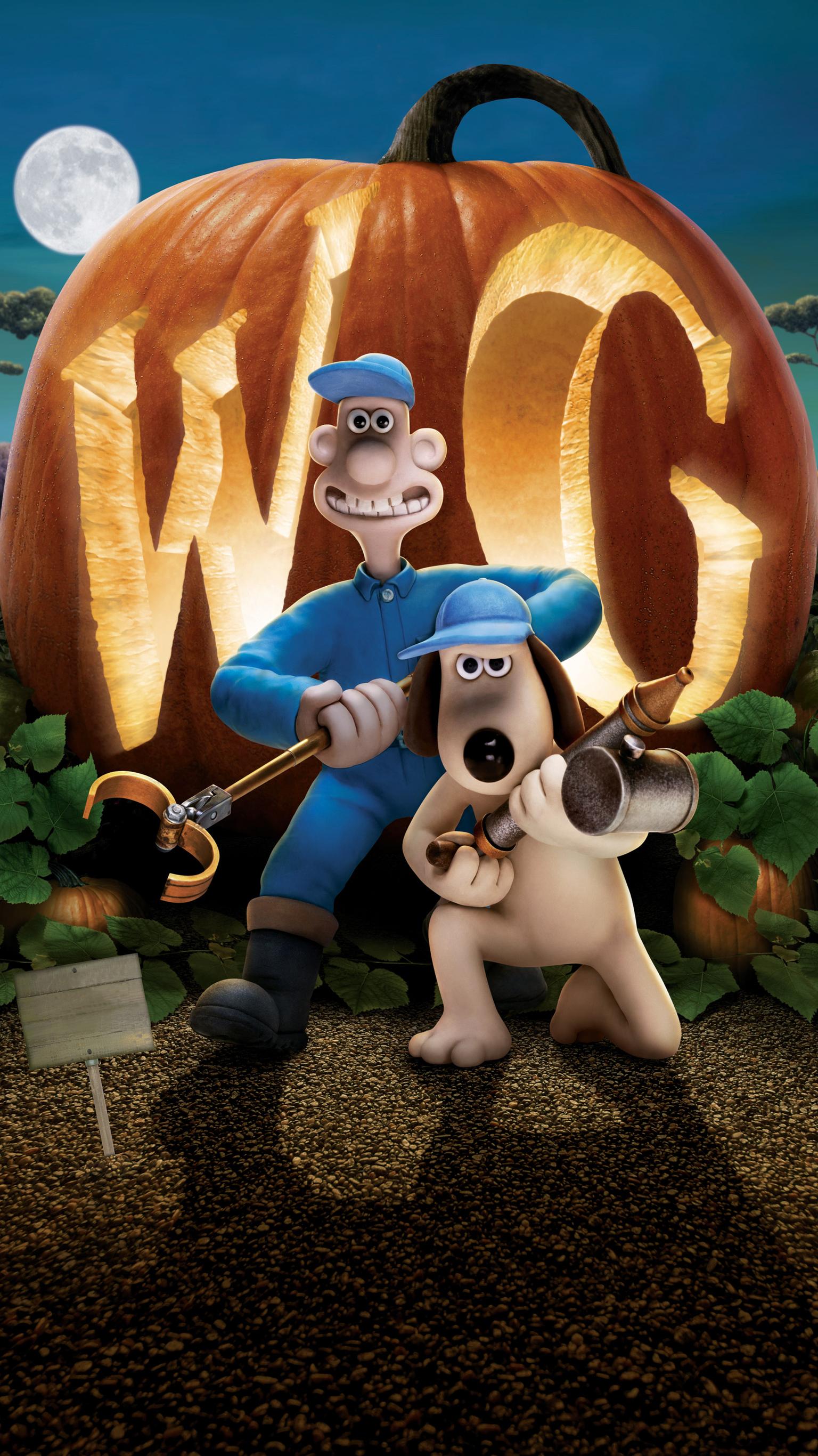 Wallace & Gromit: The Curse Of The Were Rabbit (2005) Phone Wallpaper