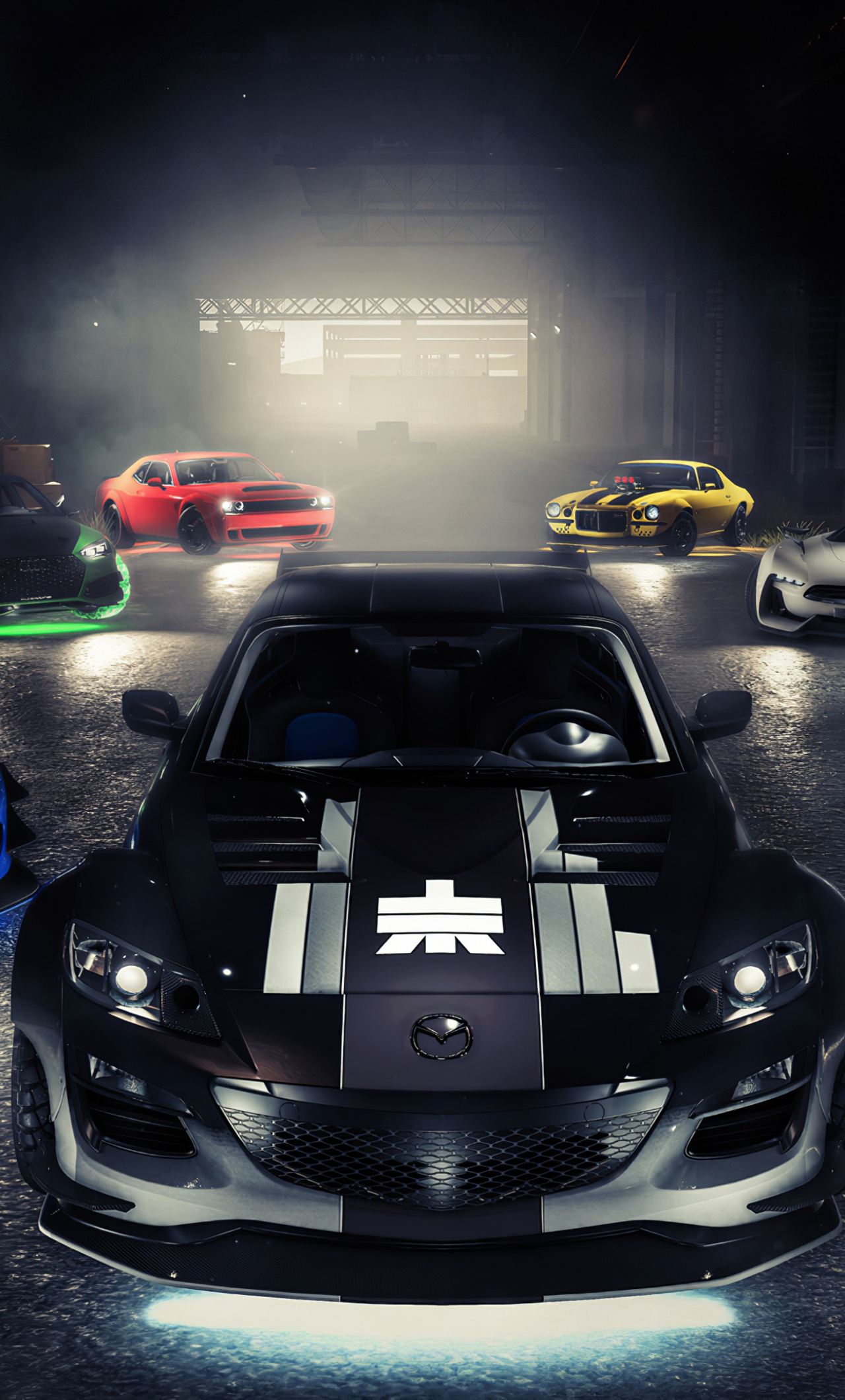 Download Game, video game, race cars, cars, The Crew 2 wallpaper, 1280x iPhone 6 Plus