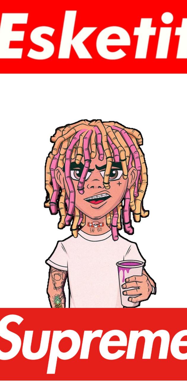 Lil Pump, gucci, supreme, HD phone wallpaper