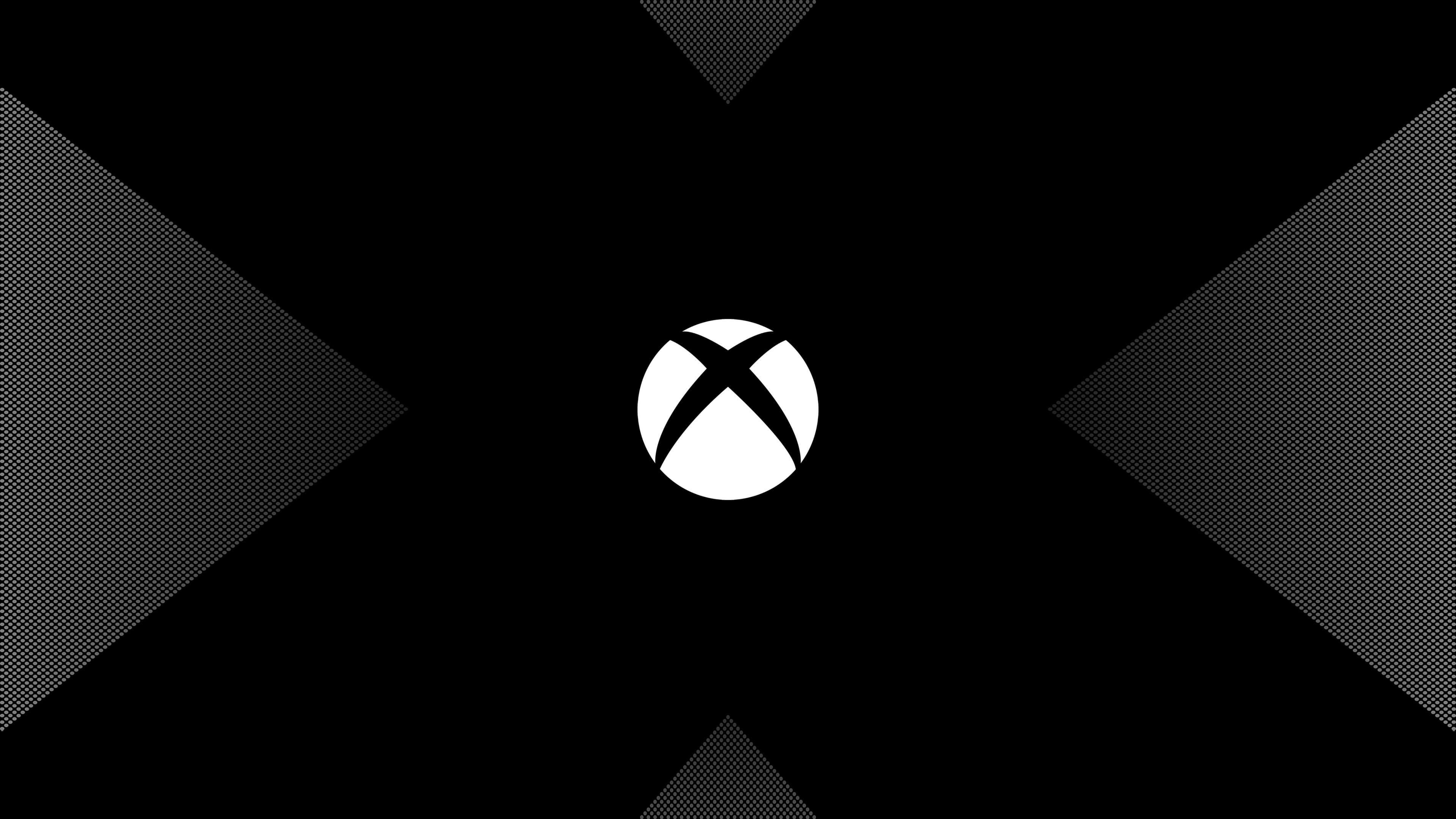 Xbox One X Logo 4K Wallpaper • GamePhD
