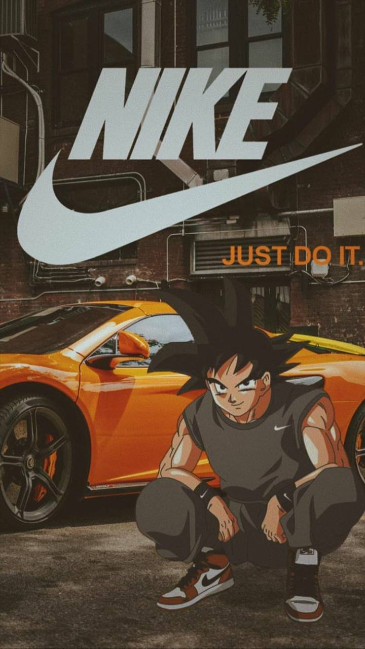 Goku Nike Wallpaper Free Goku Nike Background