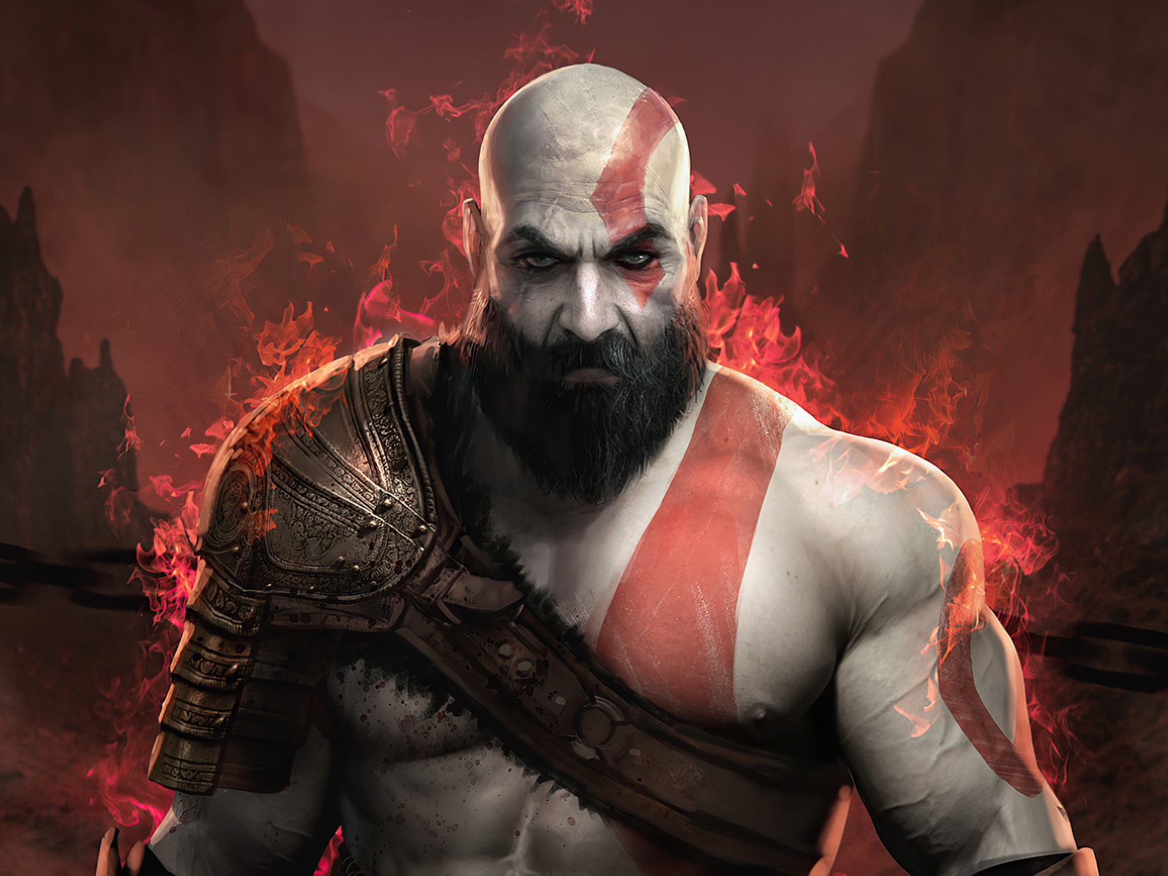 Wallpaper 4k Kratos God Of War 4 2020 4k Wallpaper