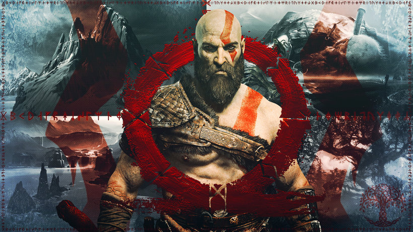 Kratos God Of War 4 Ps4 4K