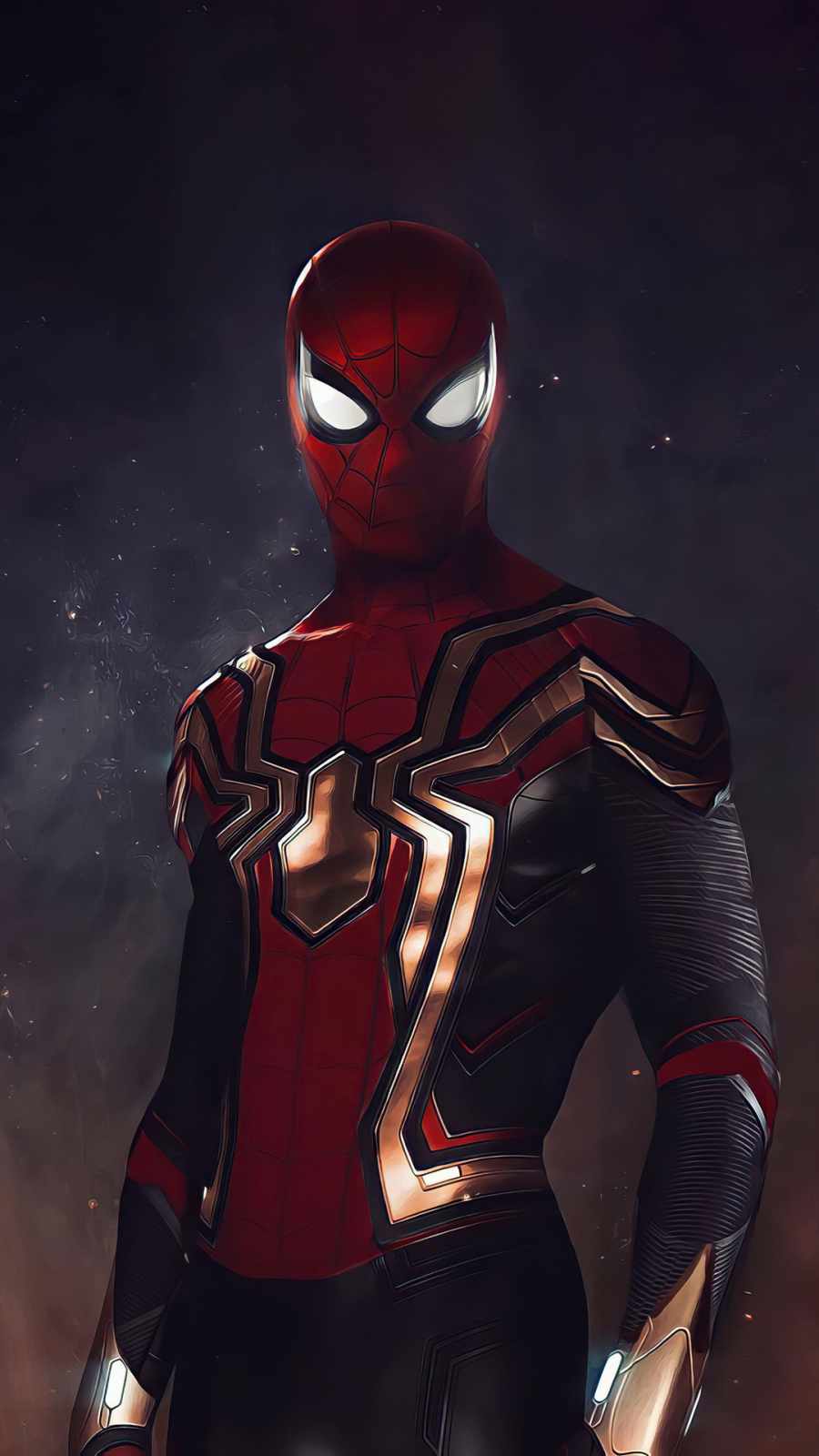 Spider Man No Way Home Integrated Suit Wallpaper, iPhone Wallpaper