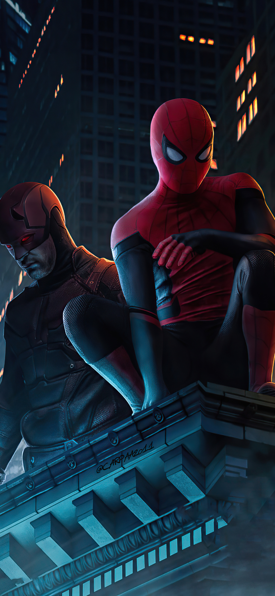 Daredevil In Spider Man No Way Home iPhone XS, iPhone iPhone X HD 4k Wallpaper, Image, Background, Photo and Picture