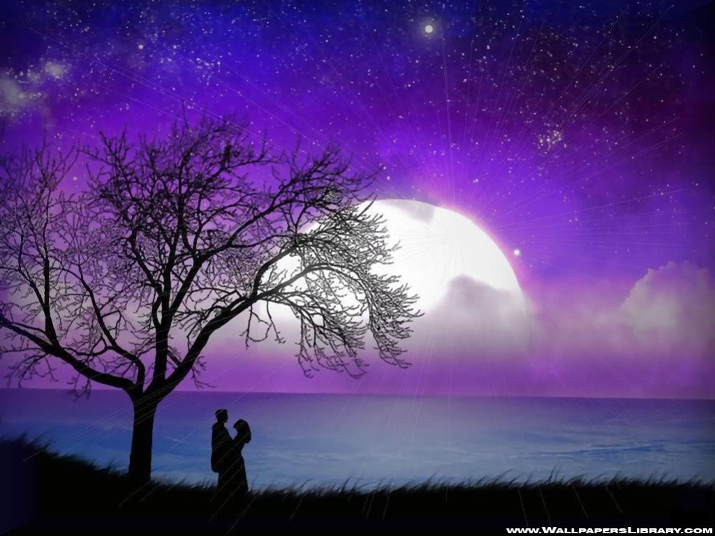 Free download Moon Wallpaper Romantic Moonlight Sky At Night [1024x768] for your Desktop, Mobile & Tablet. Explore Romantic Background. Wallpaper Romantic, Romantic Wallpaper, Romantic Background
