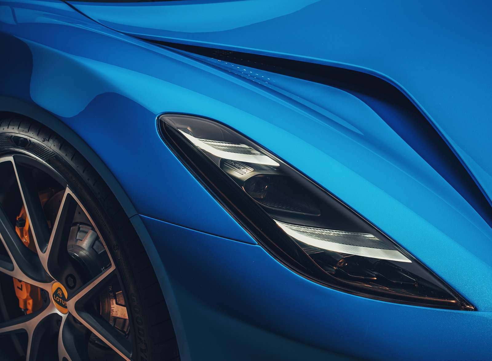 2023 Lotus Emira Headlight Wallpaper
