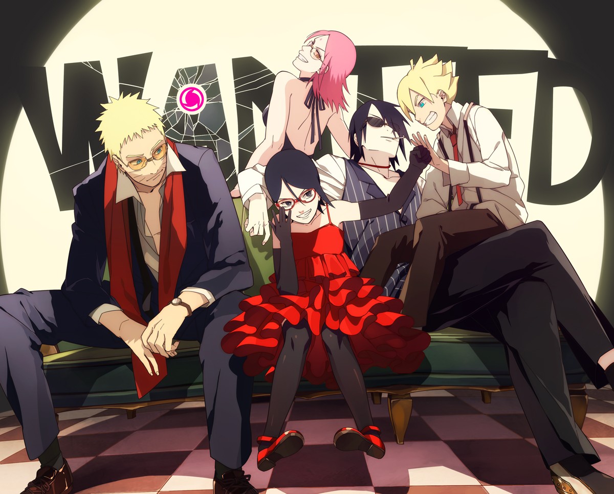 Uzumaki Naruto Uchiha Sasuke Naruto The Last Haruno Sakura Uzumaki Boruto Sarada Uchiha