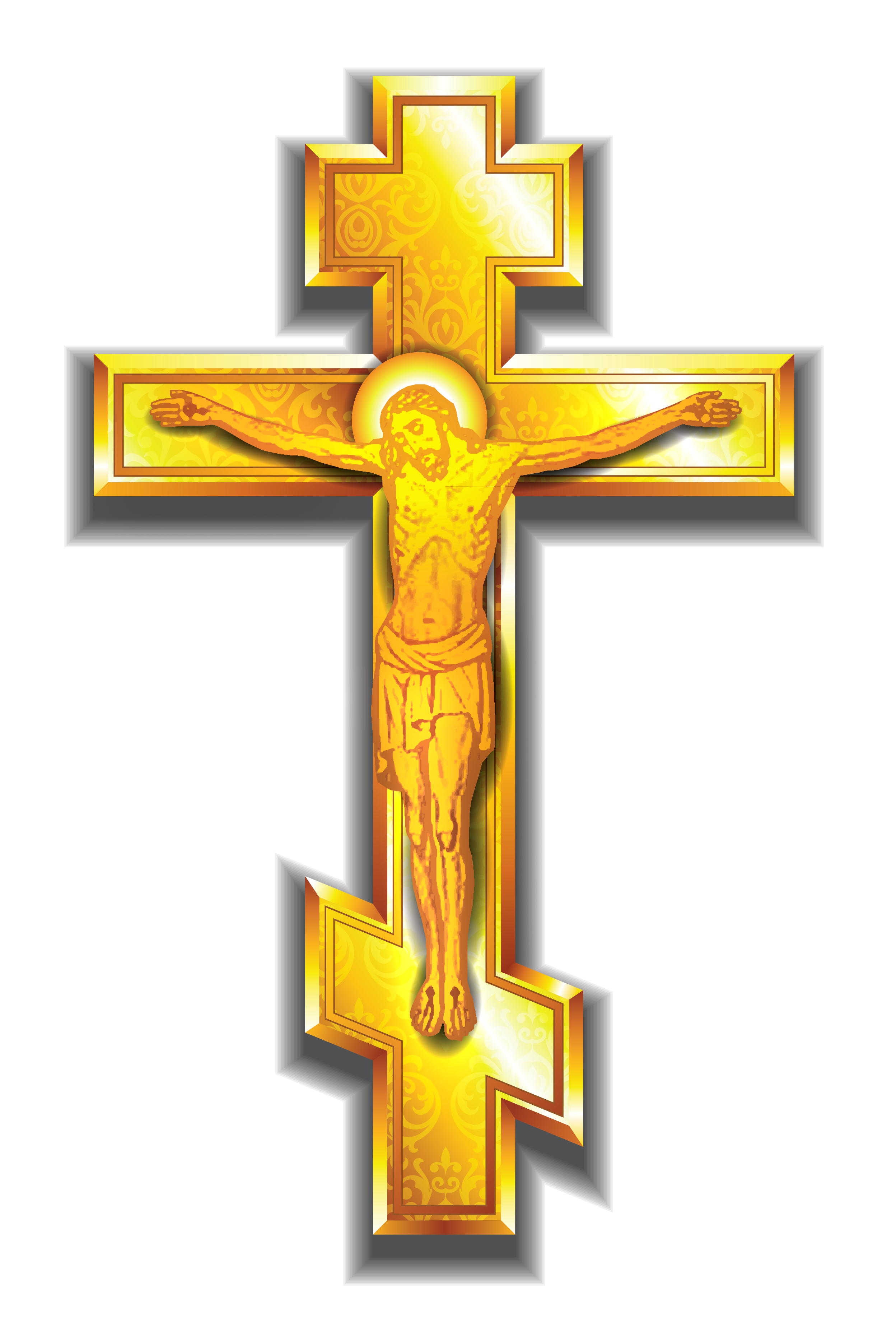 Gold Cross PNG Clipart Picture​-Quality Free Image and Transparent PNG Clipart