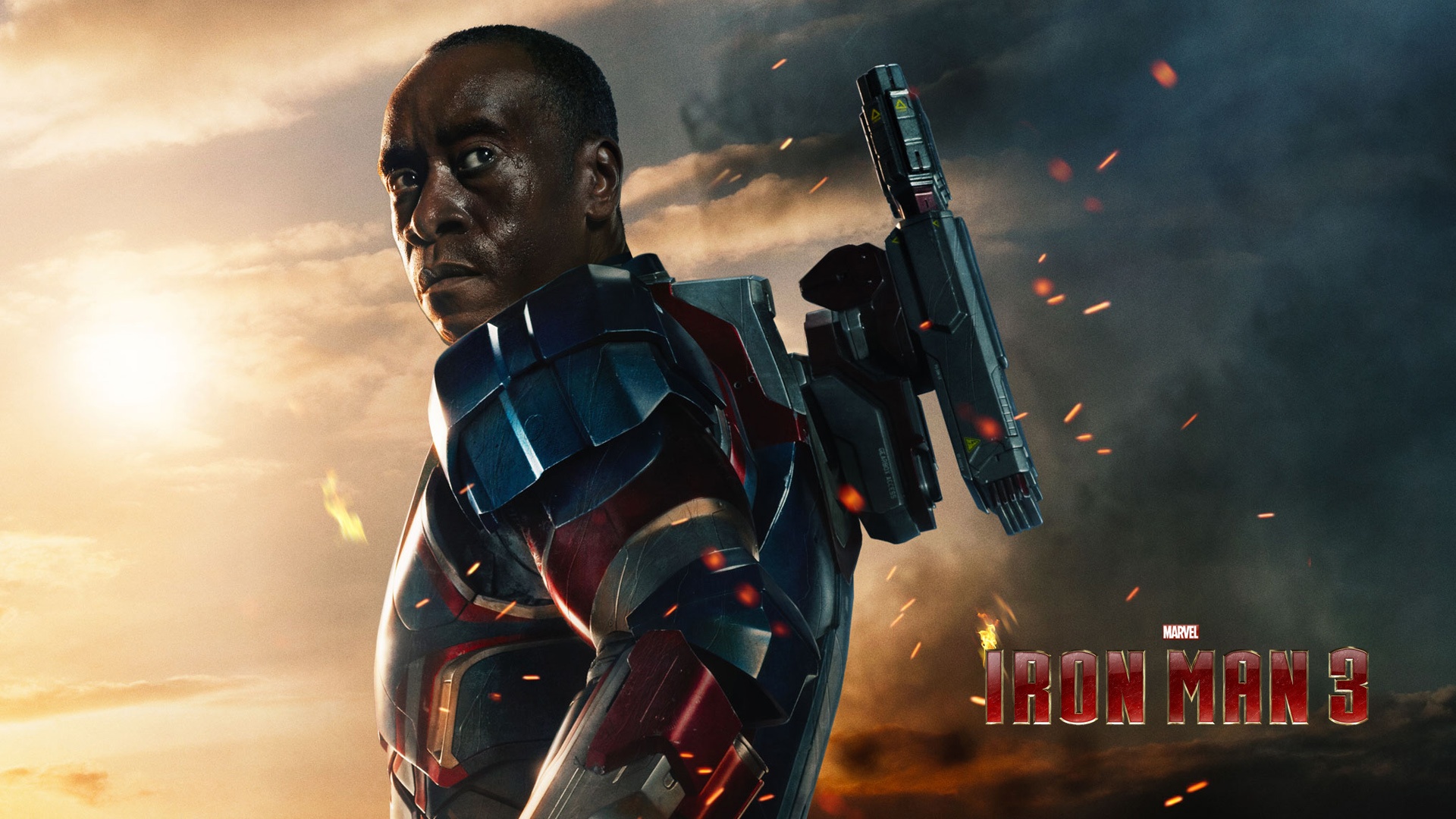 James Rhodes in Iron Man 3 wallpaper