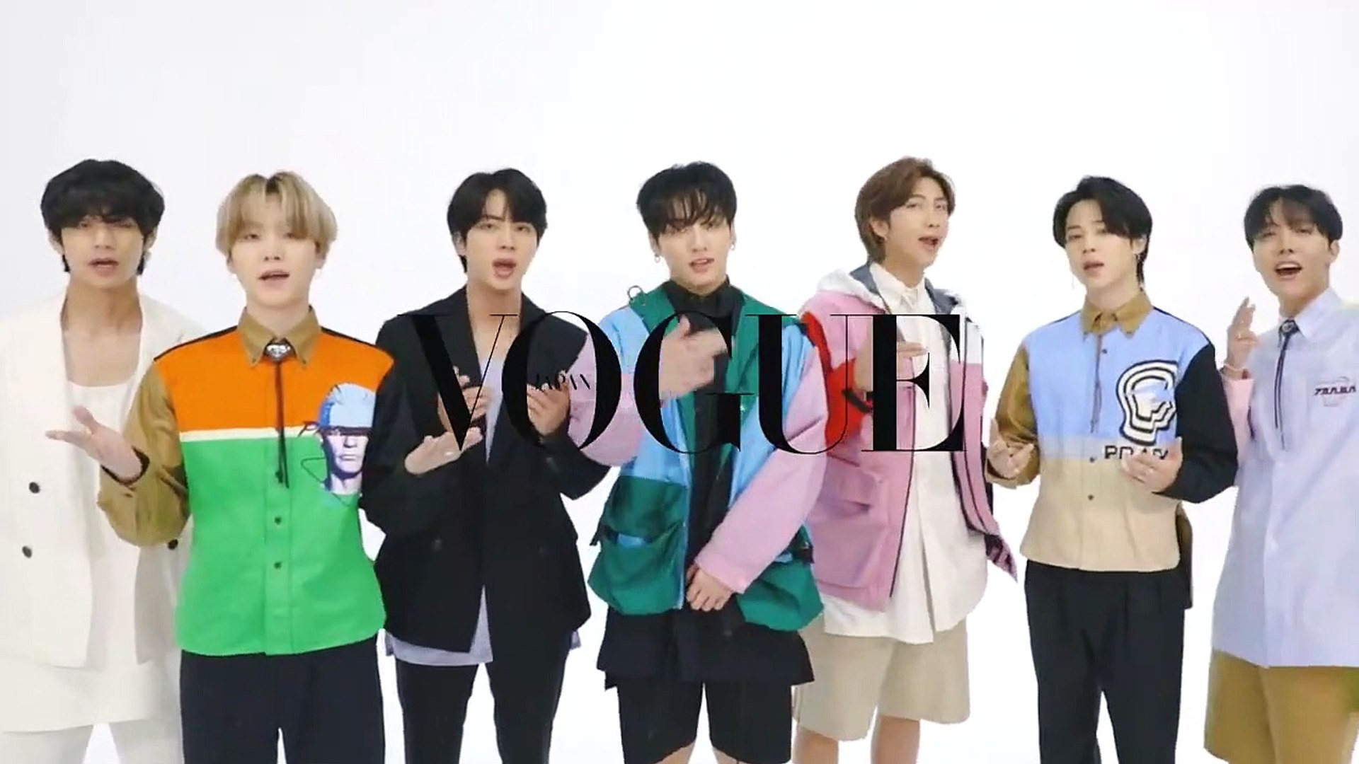 BTS X Vogue Japan Making Video