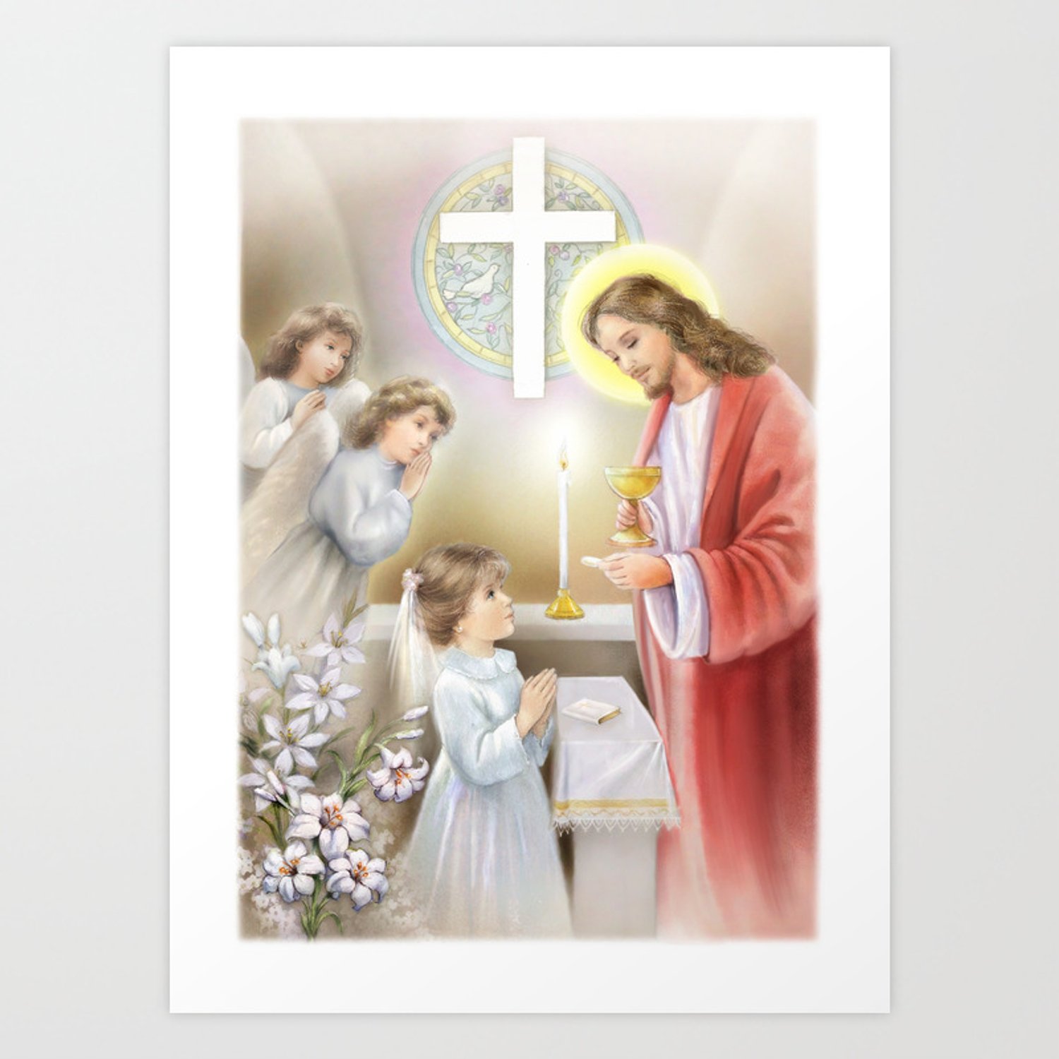 First Holy Communion Art Print