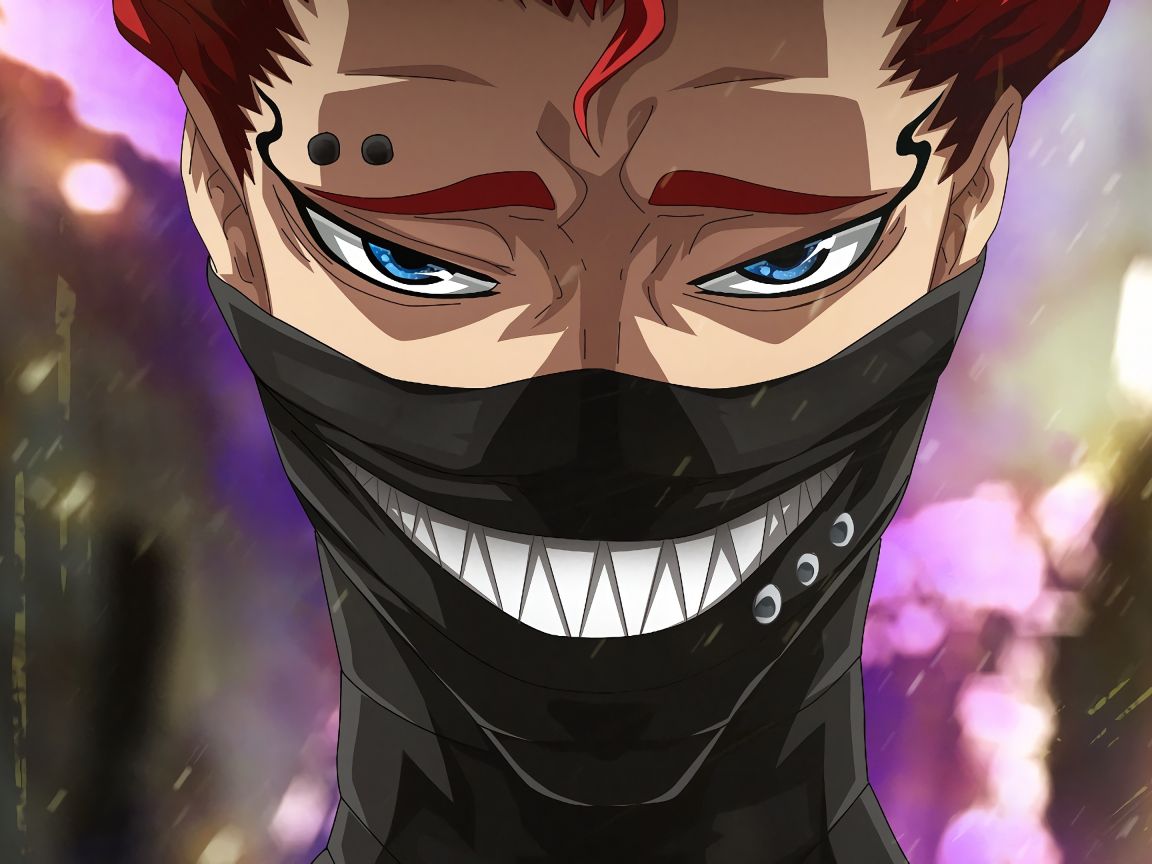 Anime Wearing Masks Wallpaper