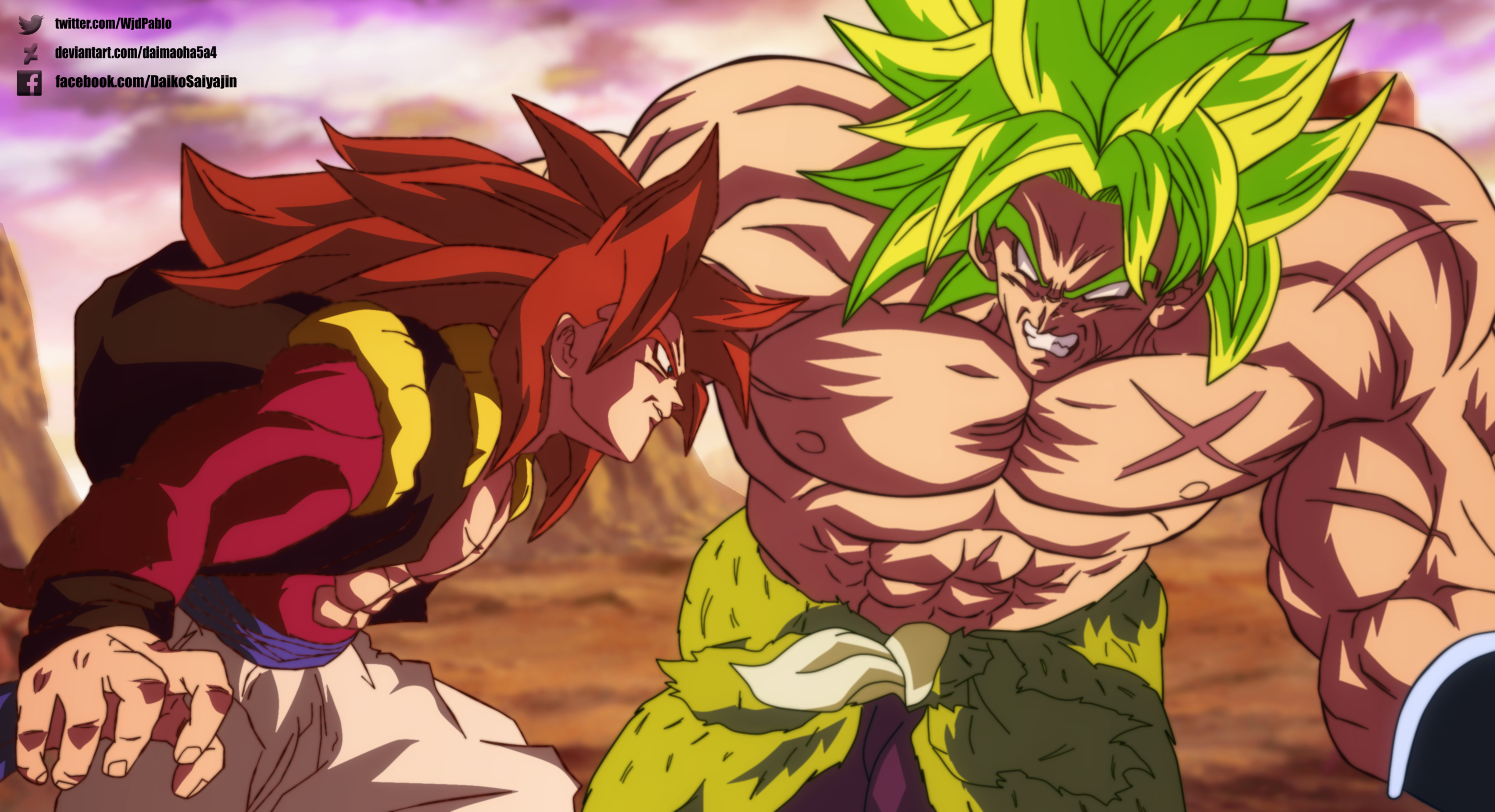 Broly Dragon Ball Dragon Ball Super Broly Gogeta Dragon Ball Super Saiyan 4 Super Saiyan Green Wallpaper:3322x1805