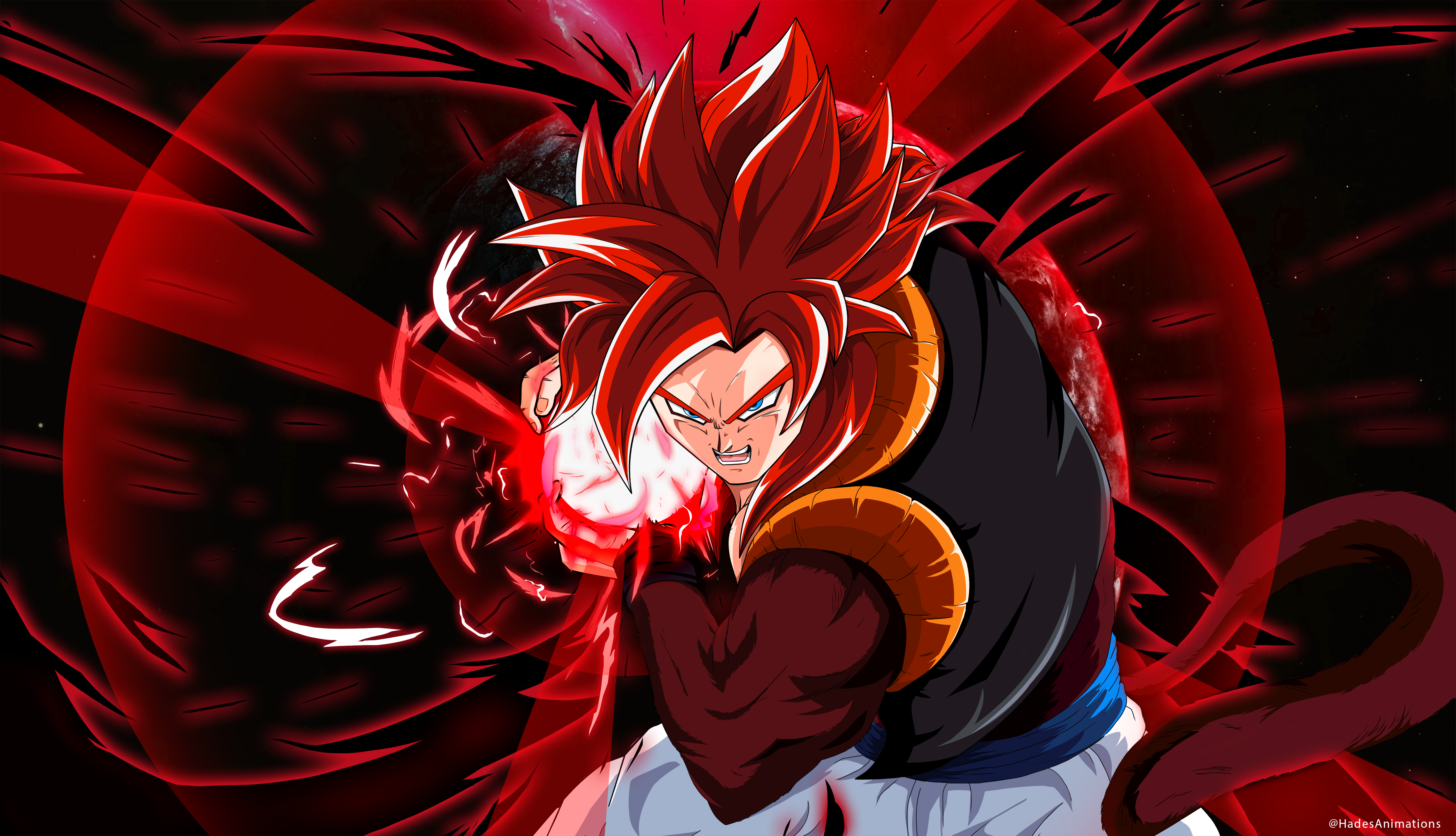 Gogeta SSJ4 4k Wallpapers - Wallpaper Cave