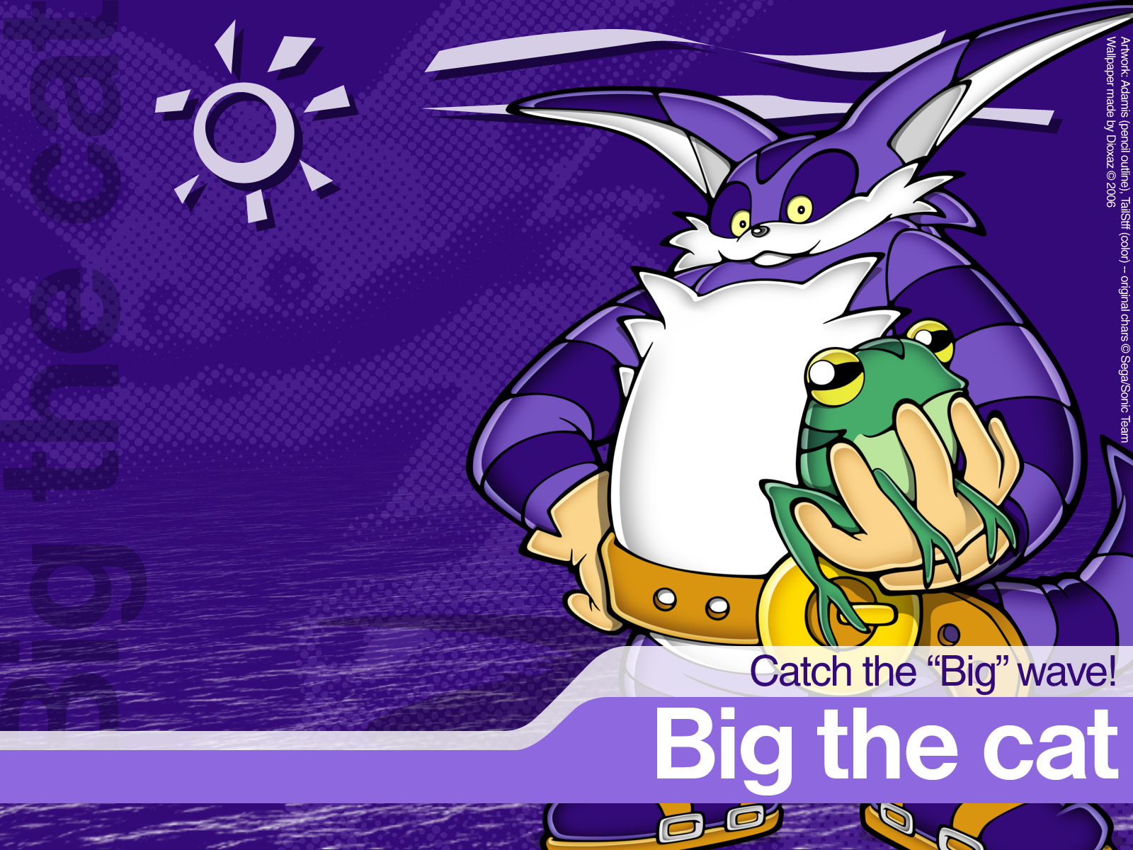 Wallpaper: Big the cat