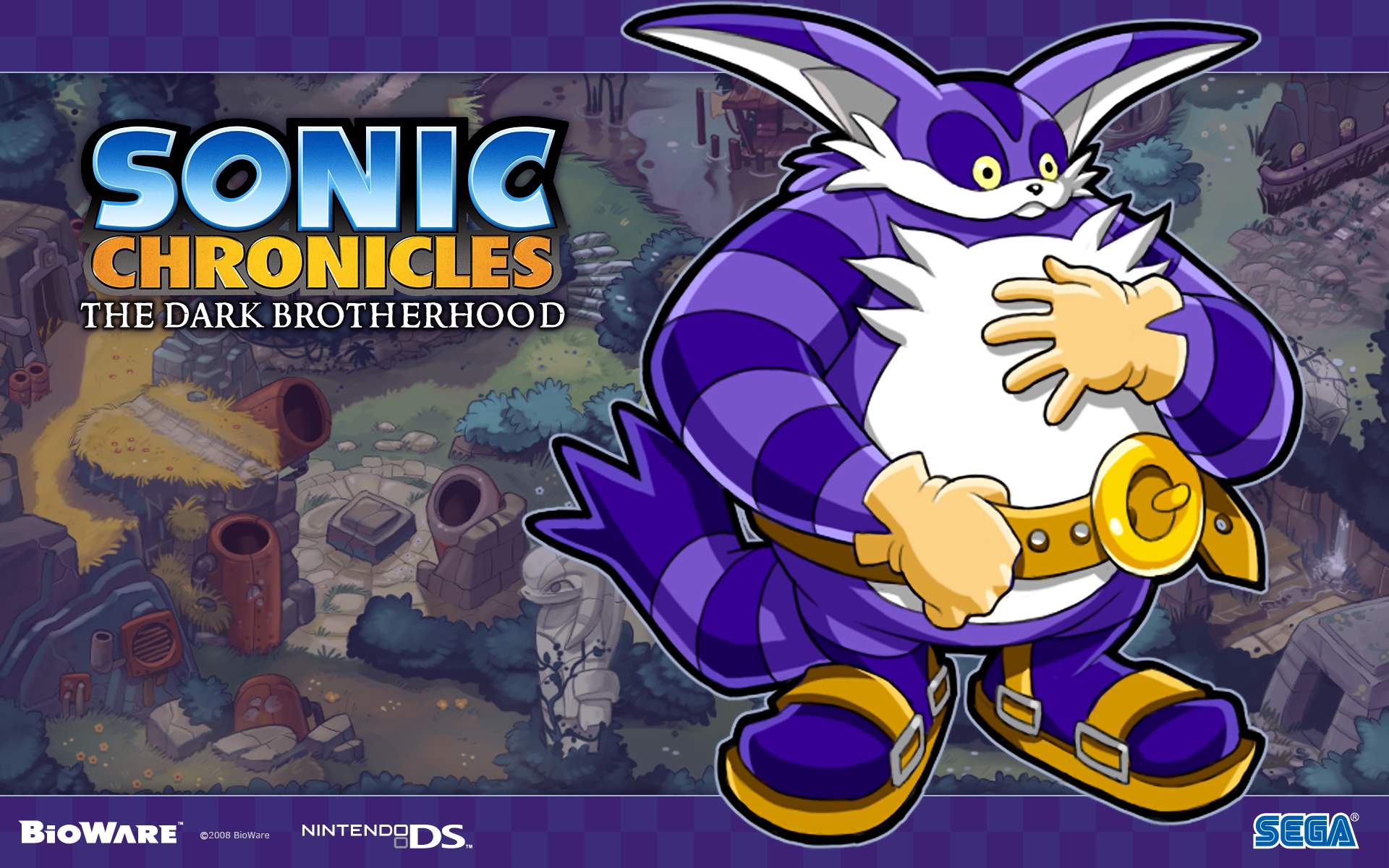 Sonic Chronicles: The Dark Brotherhood HD Wallpaper
