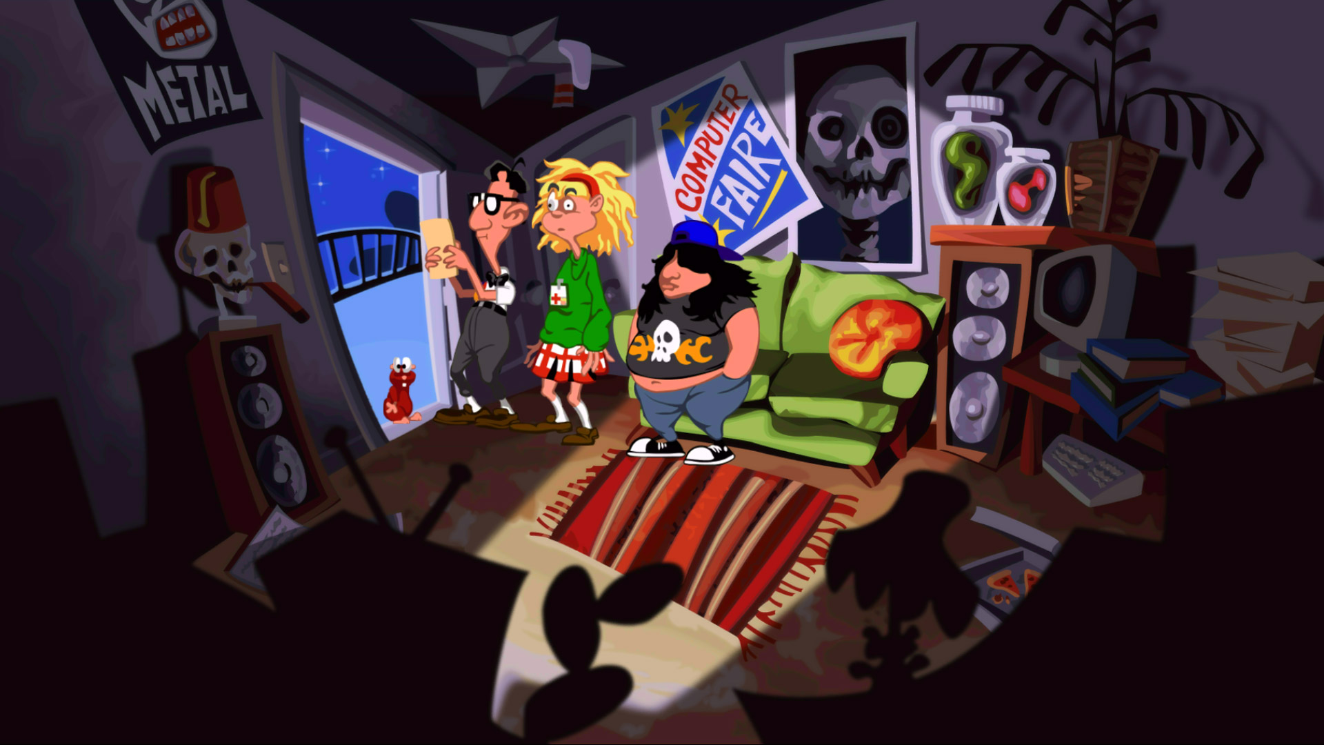 Take a first look at Day of the Tentacle Remastered, then play it at Indiecade