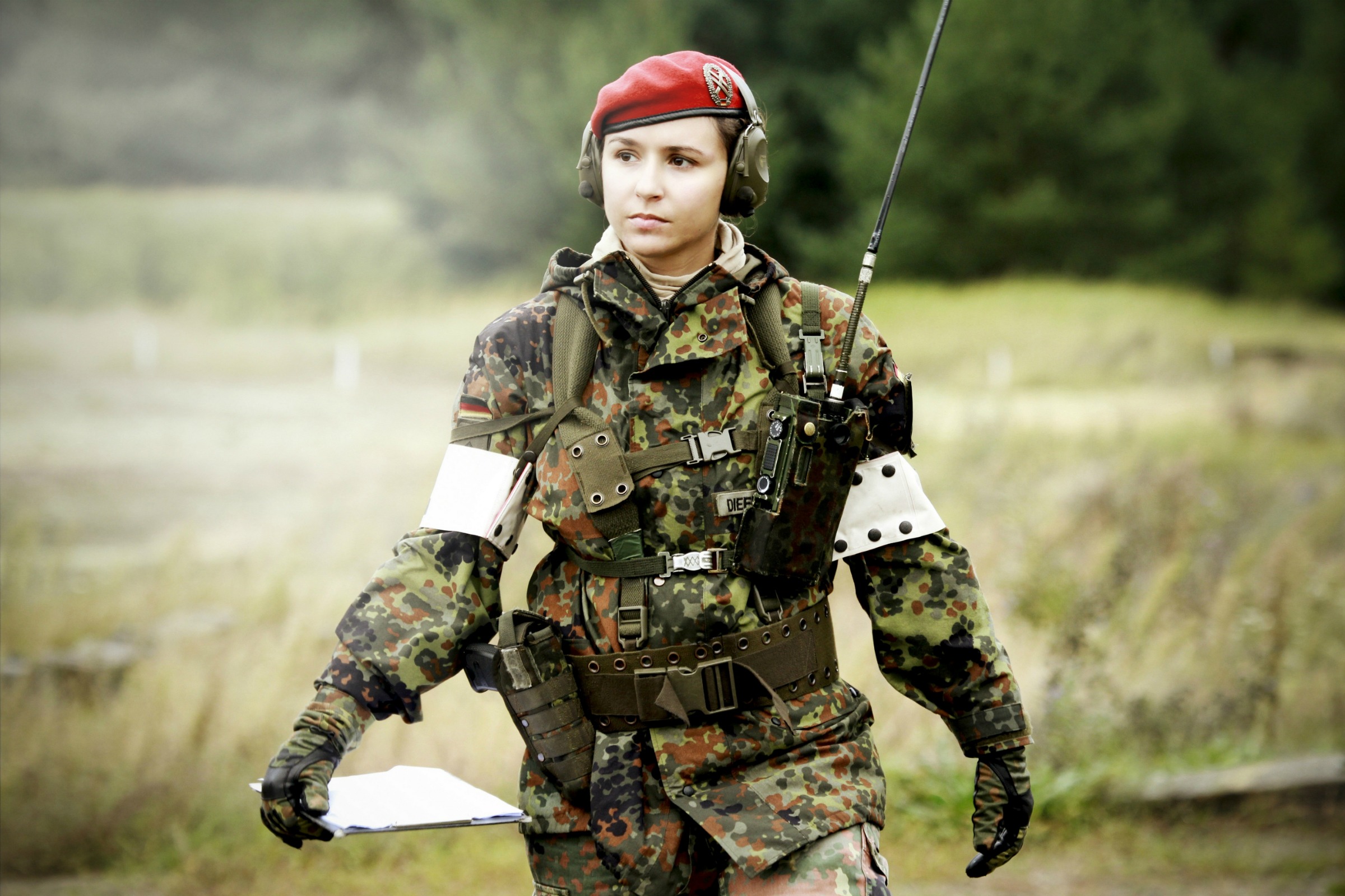 Female in Uniforms (Wallpaper) image