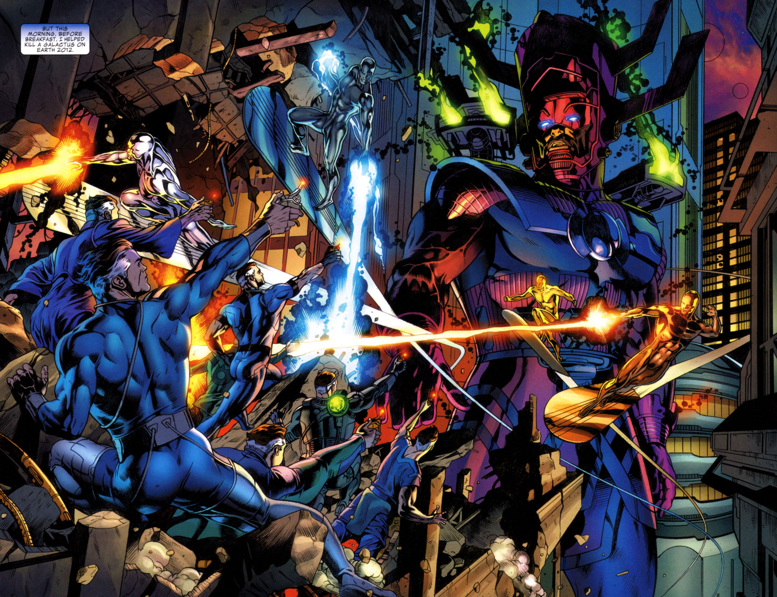Doctor Strange Galactus Marvel Comics Mister Fantastic Reed Richards Silver Surfer Wallpaper:2560x1967