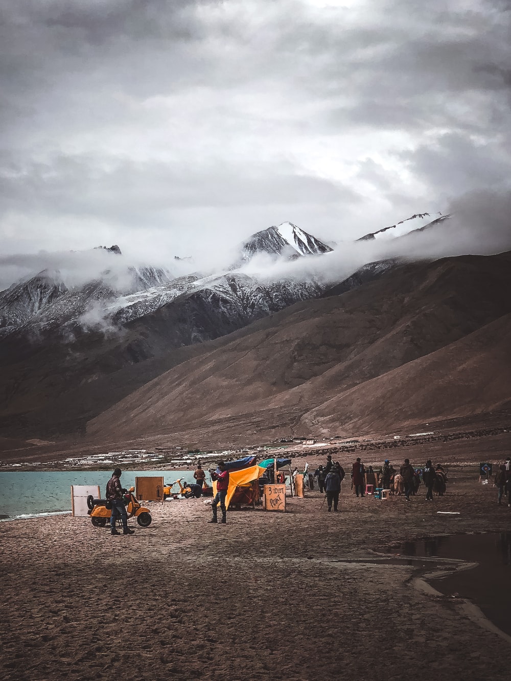 Pangong Lake Leh Picture [HD]. Download Free Image