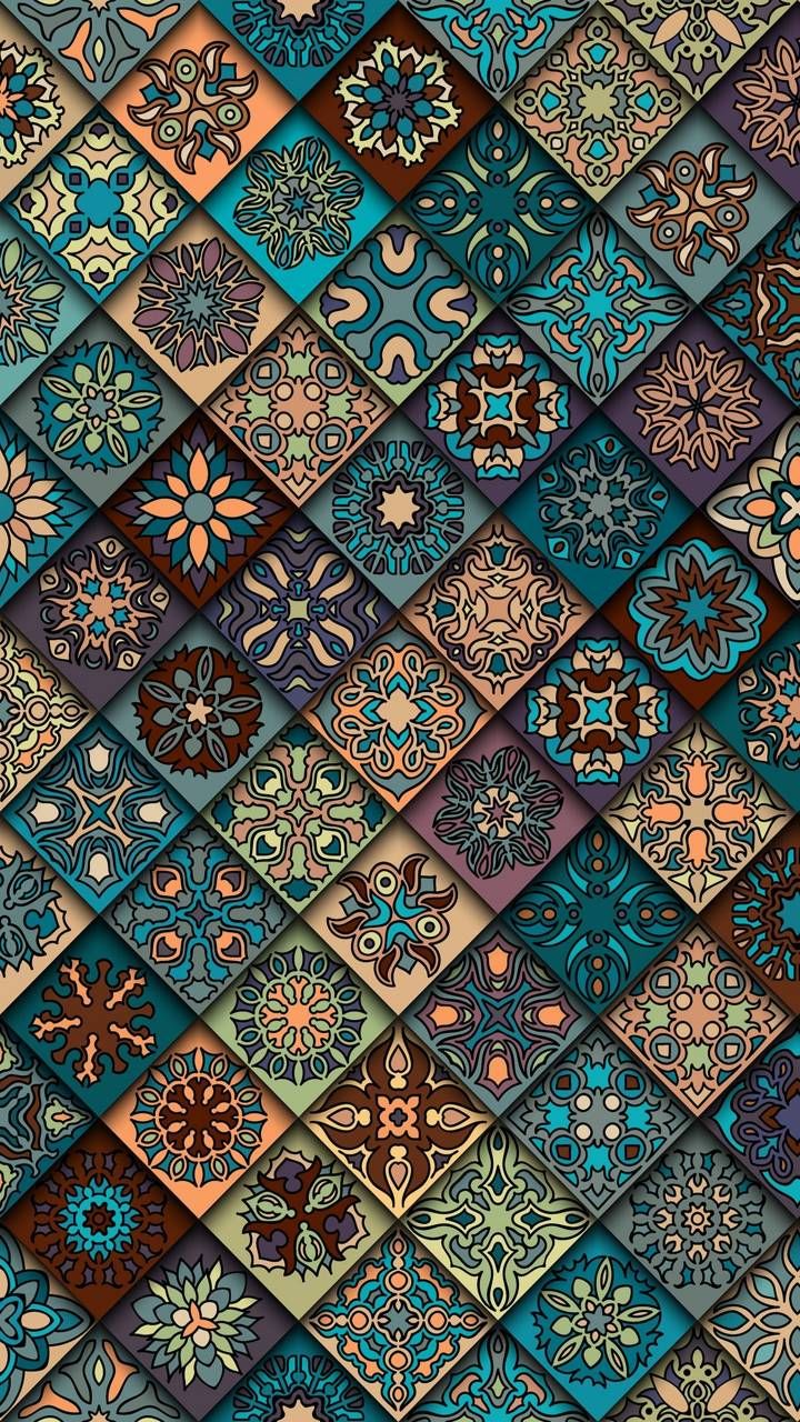 flower texture Wallpaper by MohammadNaz. Graphic wallpaper, Textured wallpaper, Mandala wallpaper