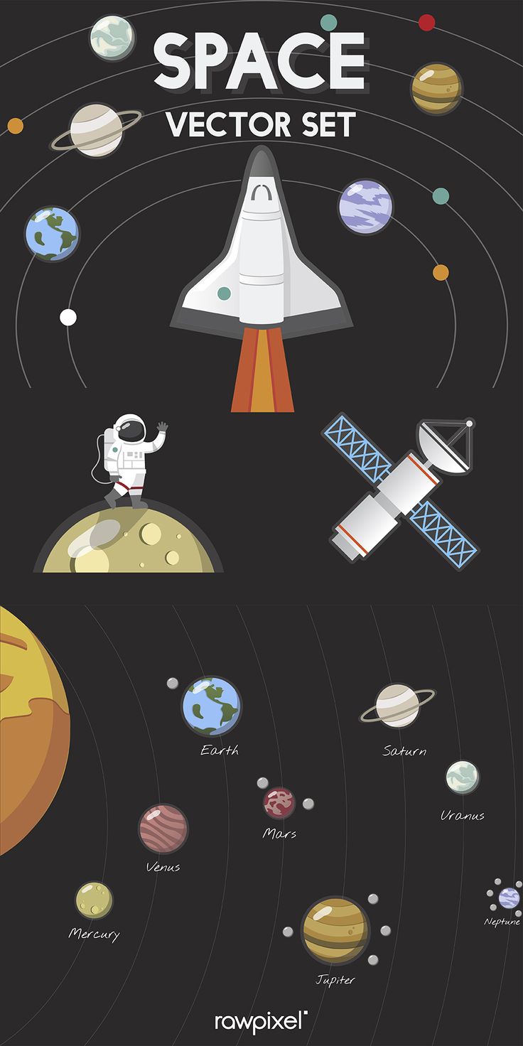 Download Free Royalty Free Image Of Space Vector At Rawpixel.com. Space Icons, Galaxy Wallpaper, Space Illustration