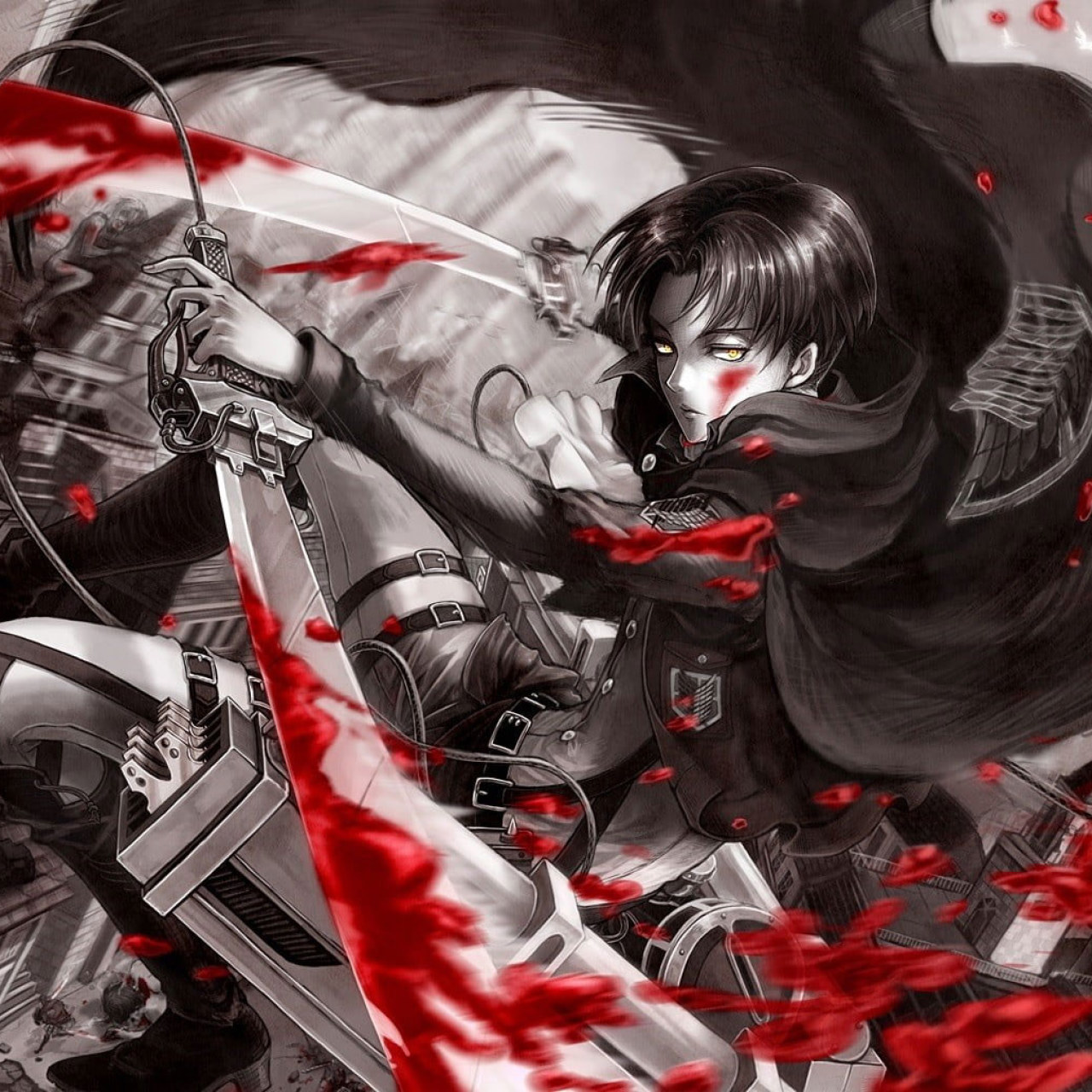 Wallpaper Levi From Attack On Titan, Anime, Anime Boys, • Wallpaper For You