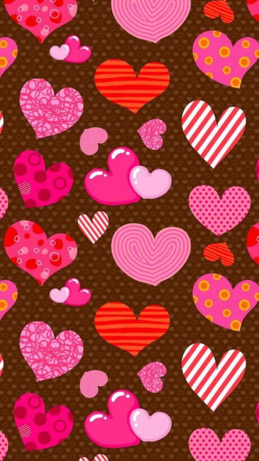 Happy Valentine's Day. Valentines wallpaper, Valentines wallpaper iphone, Heart wallpaper