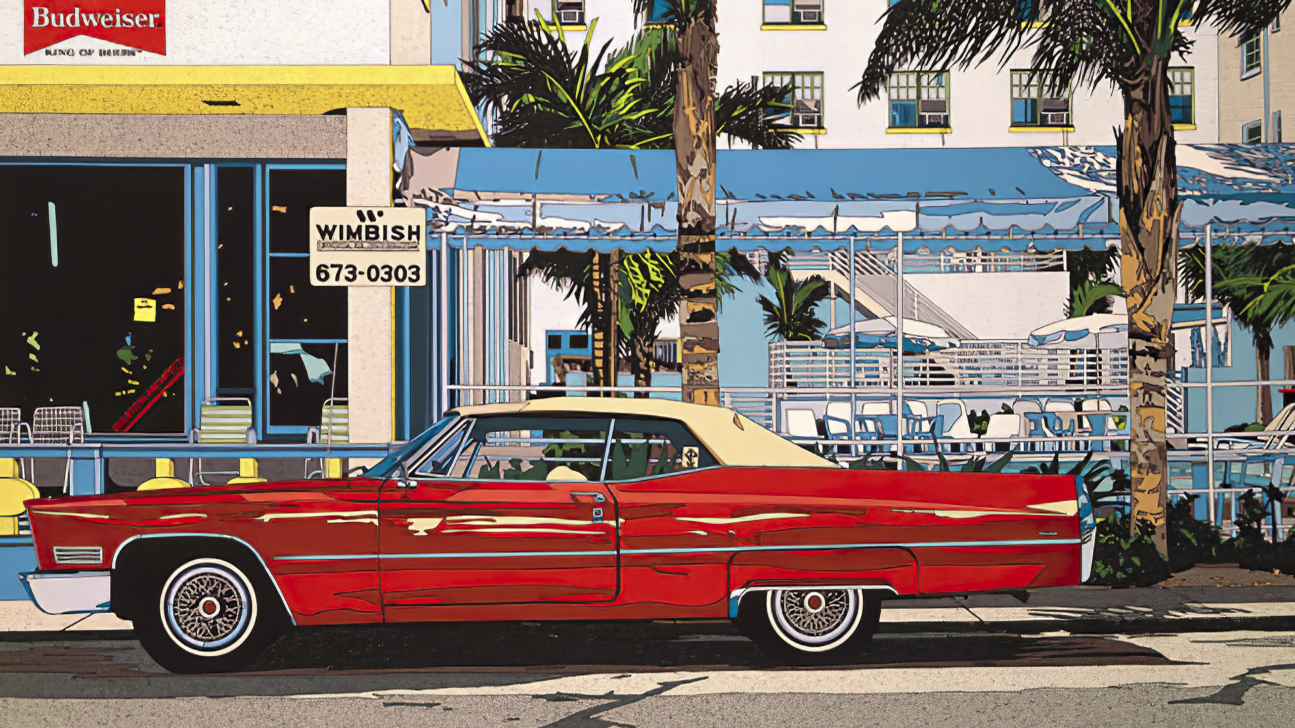 Ocean Drive by Eizin Suzuki [2560x1440]