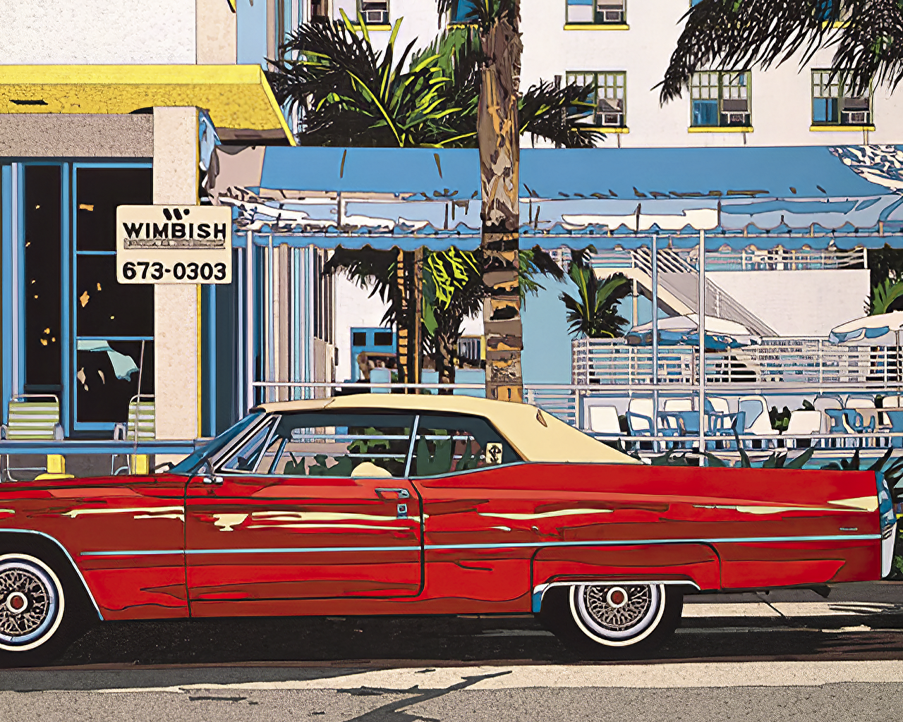 Ocean Drive by Eizin Suzuki [2560x1440]