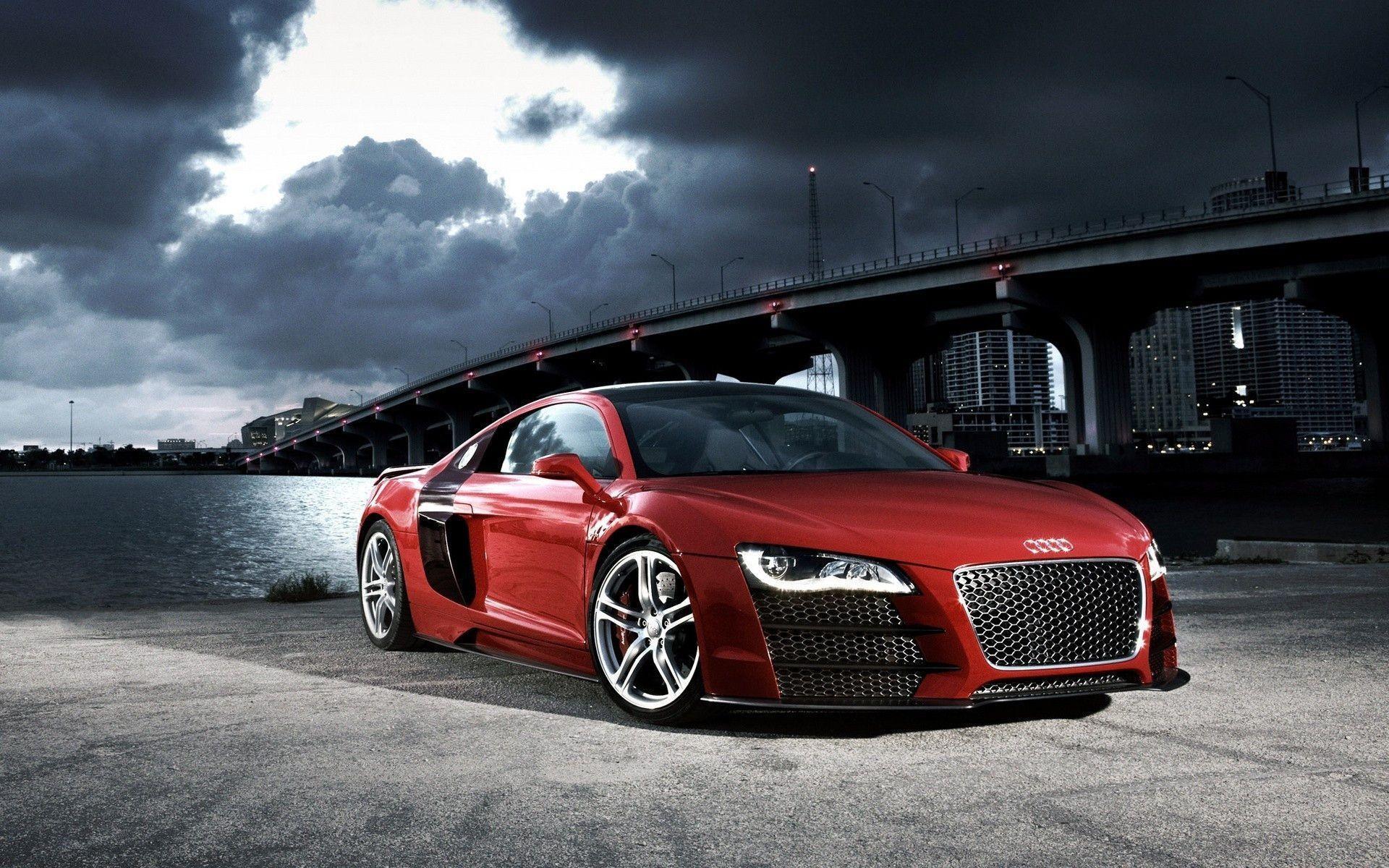 Red Audi R8 Wallpaper 2020