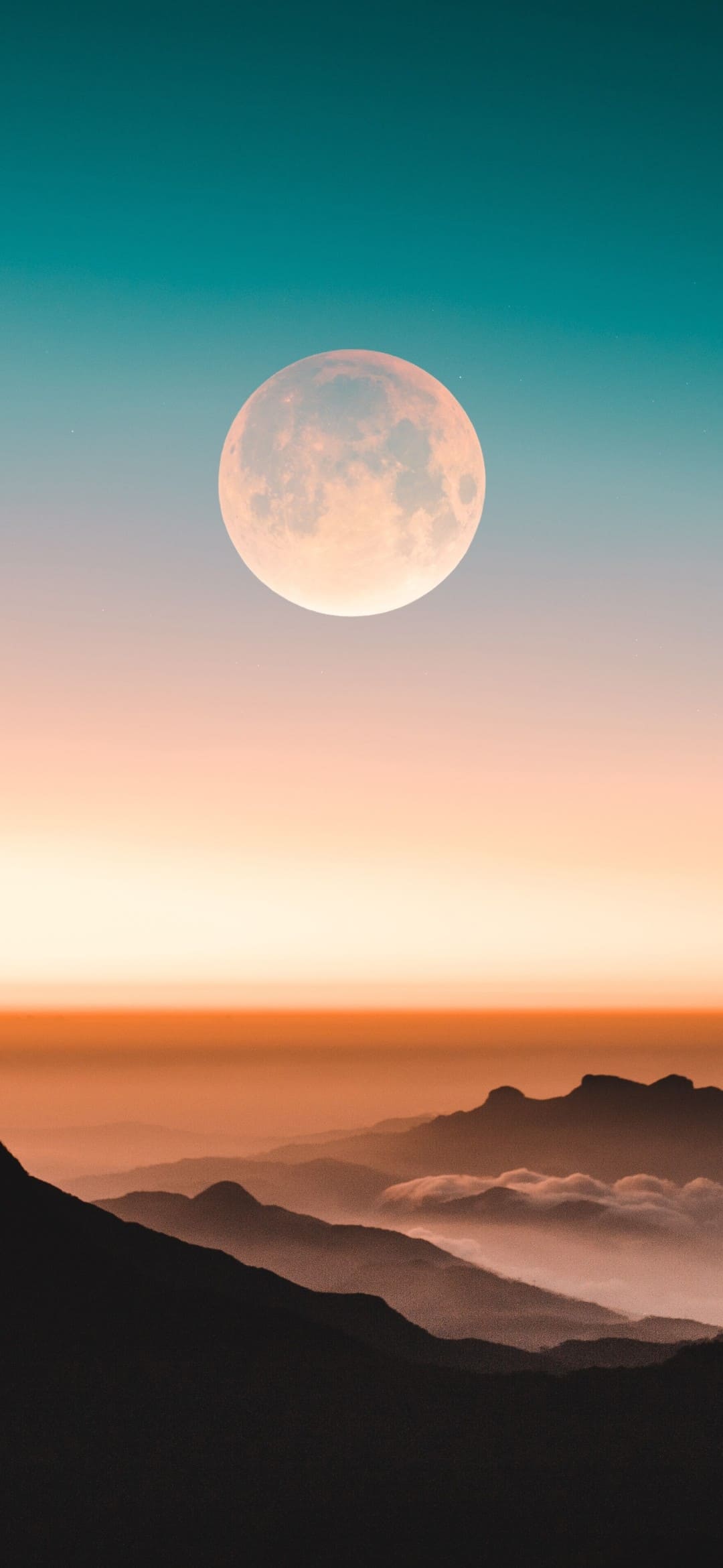 Moon Wallpaper:k Moon Color Background [ HD ]