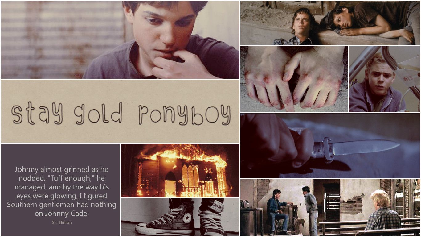 Johnny Cade aesthetic (by me). The outsiders, Nothing gold can stay, Cade