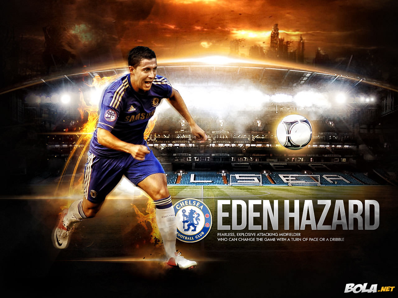 Eden Hazard Chelsea Wallpapers Wallpaper Cave