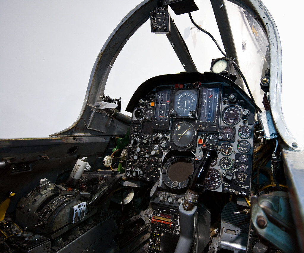 Museum Of Aviation 2009, Thunderchief F 105 Cockpit Detail