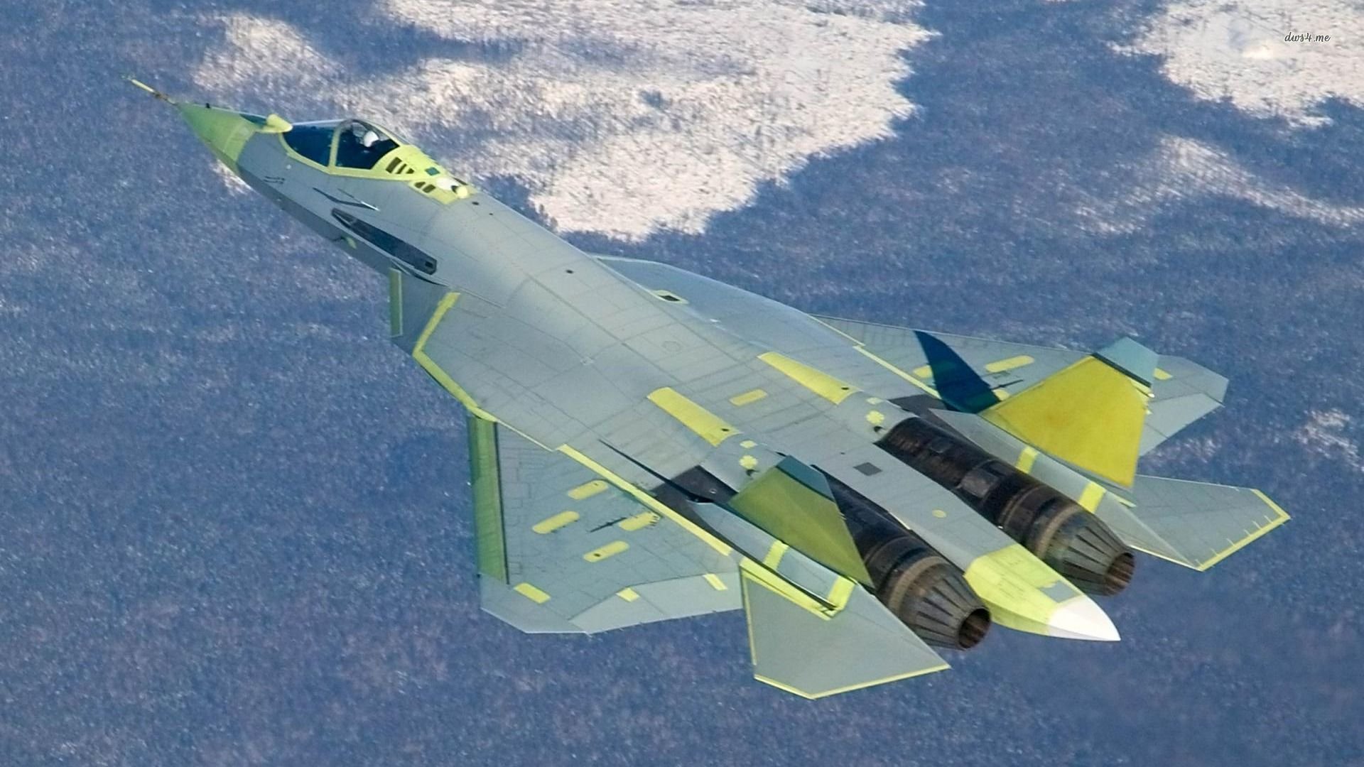 Sukhoi PAK FA wallpaper 1920x1080 Full HD (1080p) desktop background