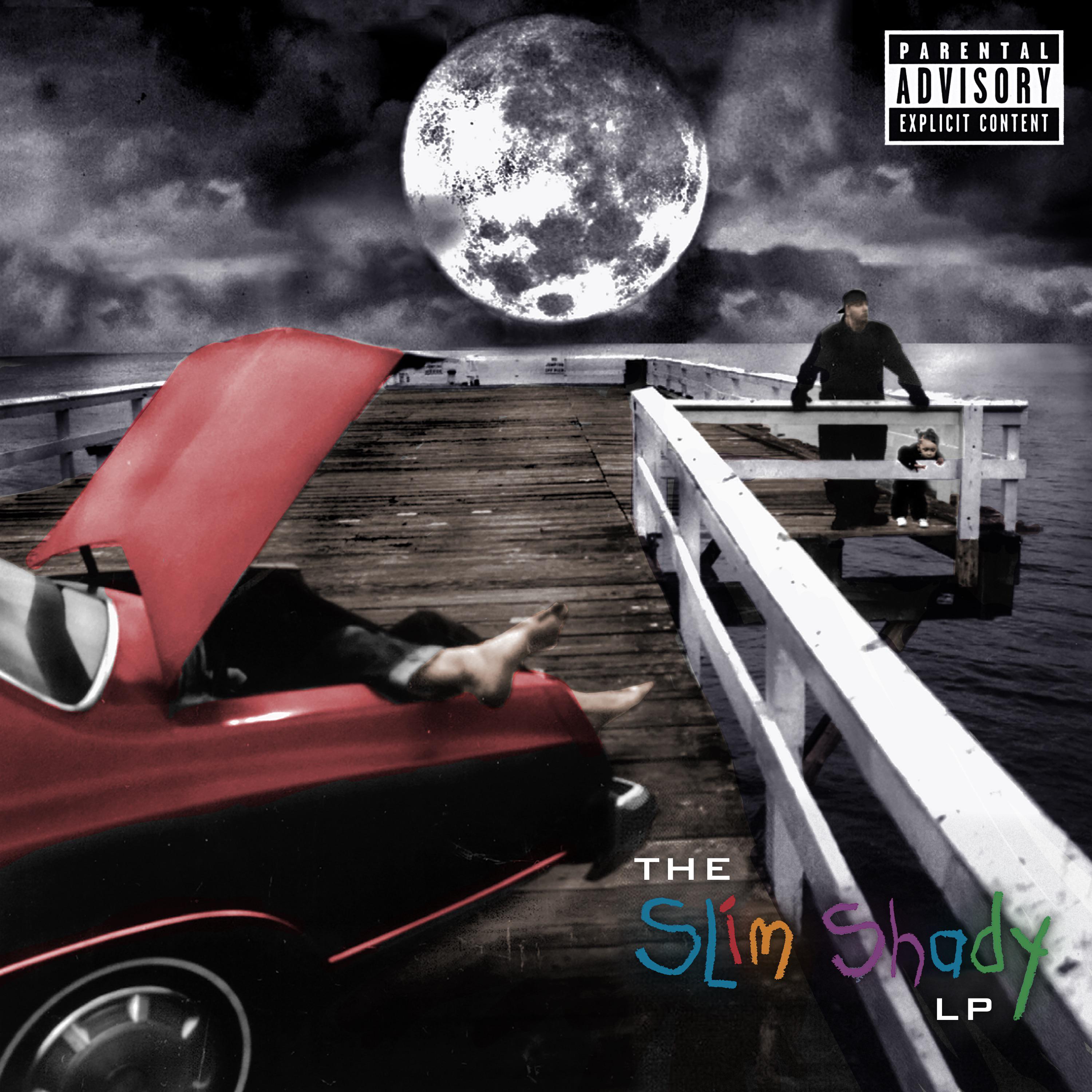 I Colorized The Slim Shady LP Cover