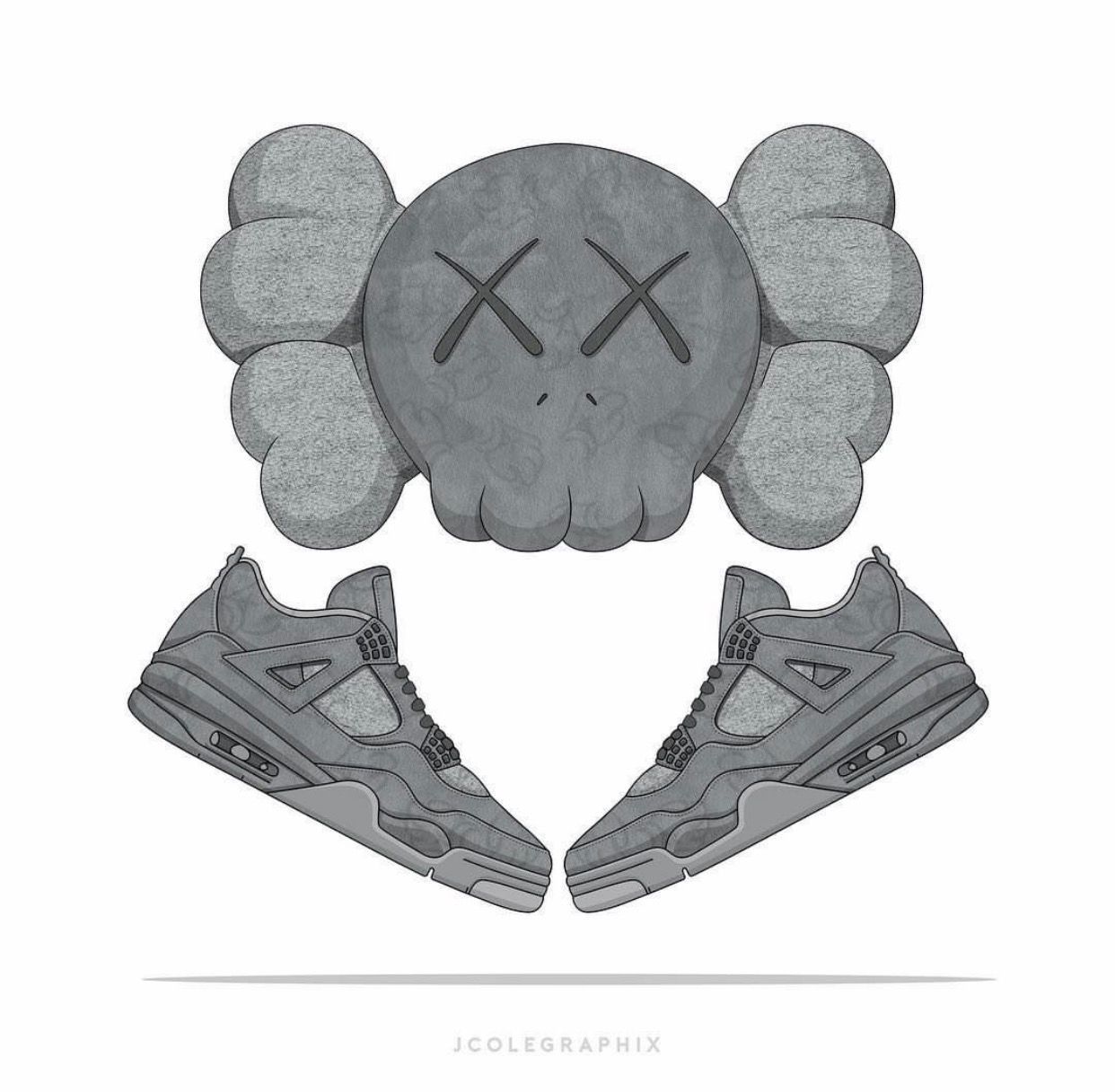 Kaws Jordan Wallpaper